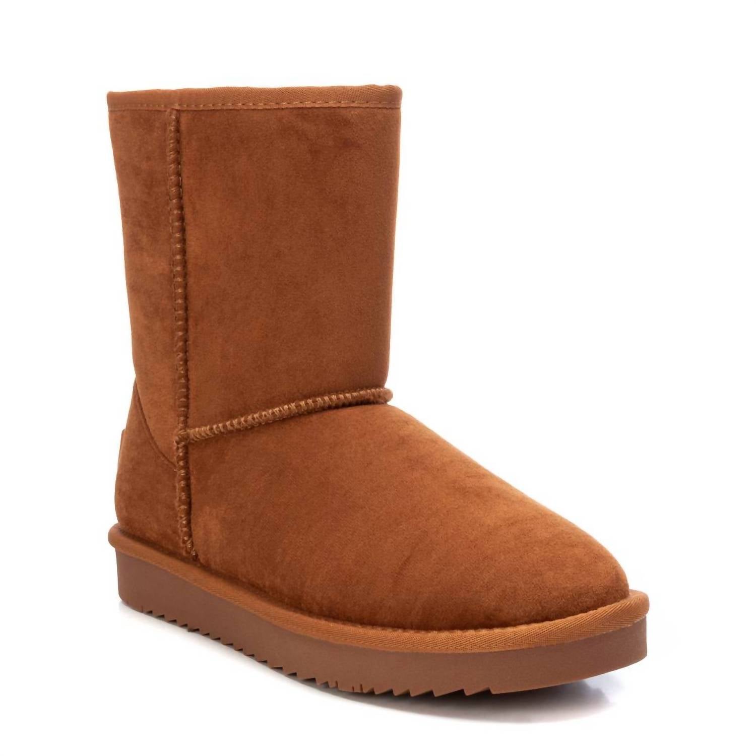 Women's Winter Boots In Camel 7745033633852