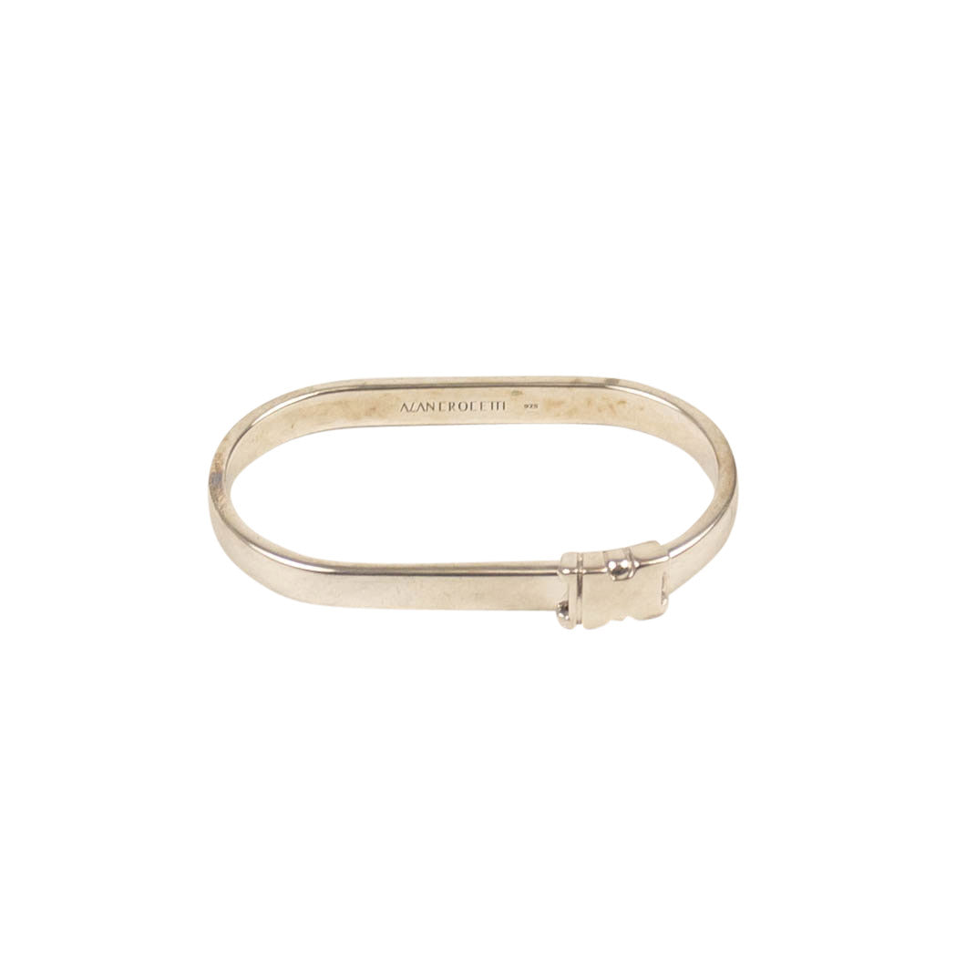 ALAN CROCETTI Silver Unity Belt Ring 7801503612988