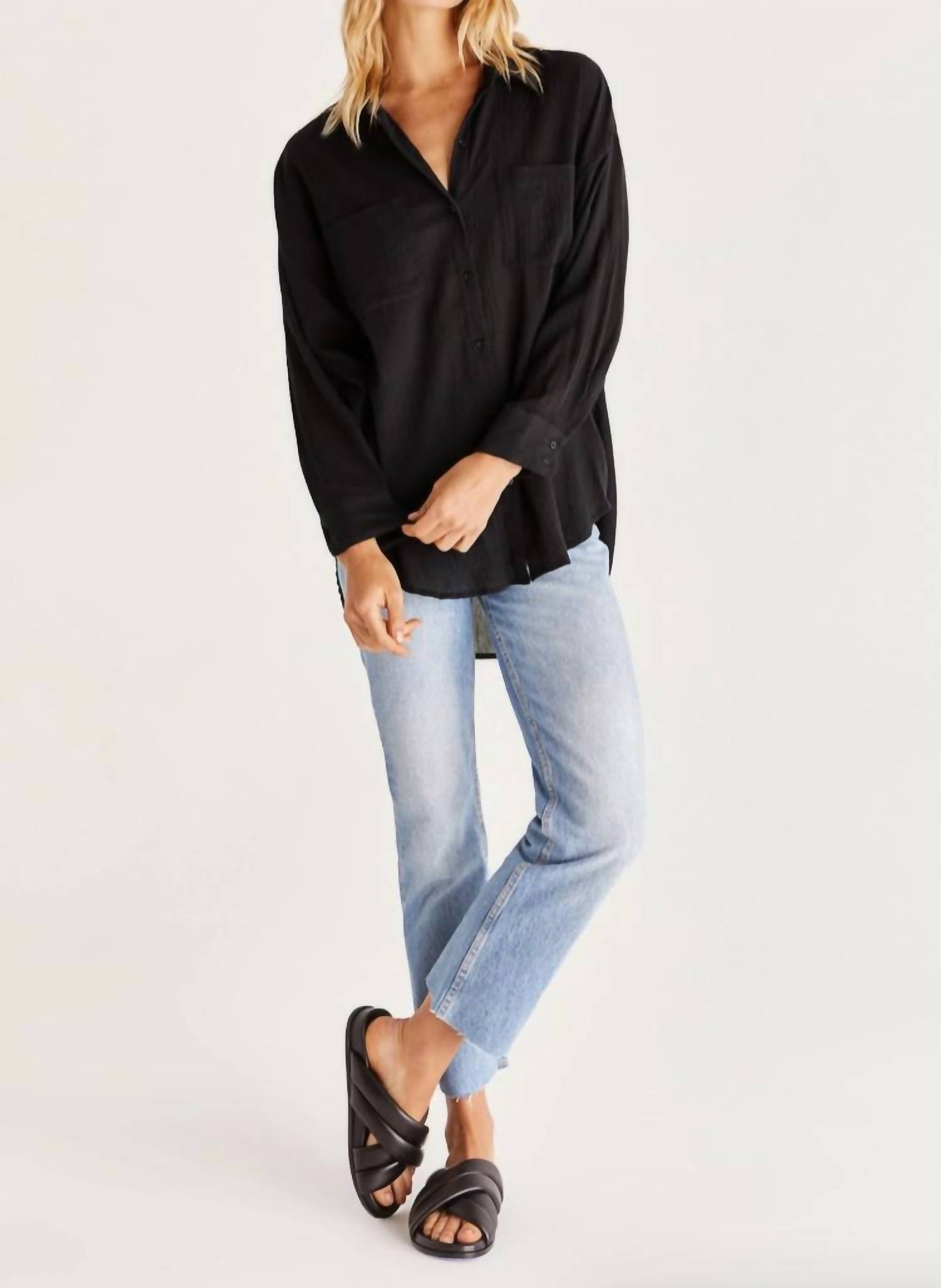 Lalo Button Up In Black