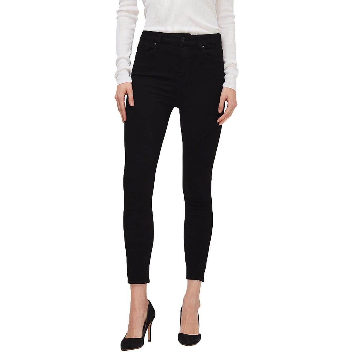 Aubrey Rhinestone Denim Skinny Jeans