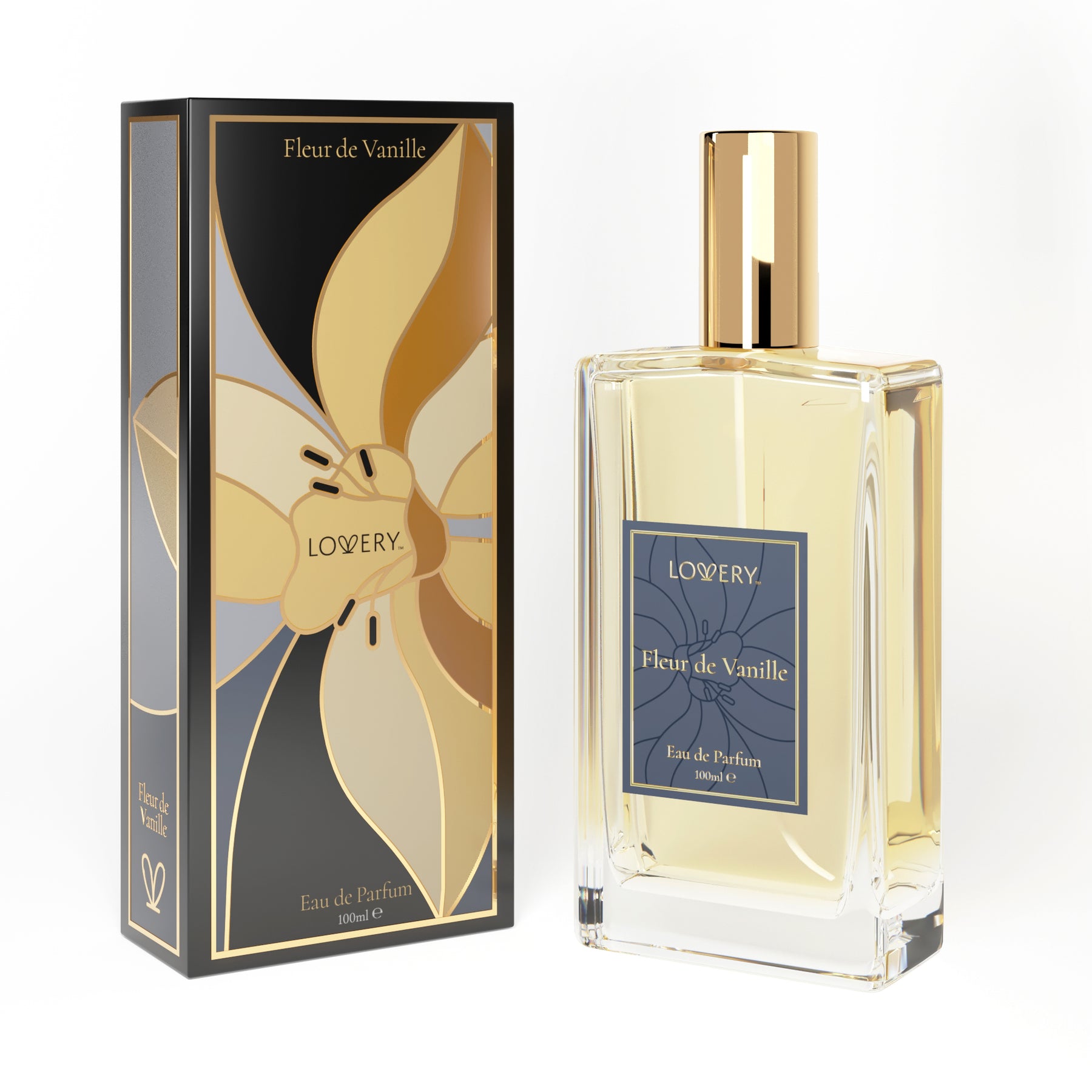 Fleur de Vanille Eau de Parfum, Made in France, 3.4 oz