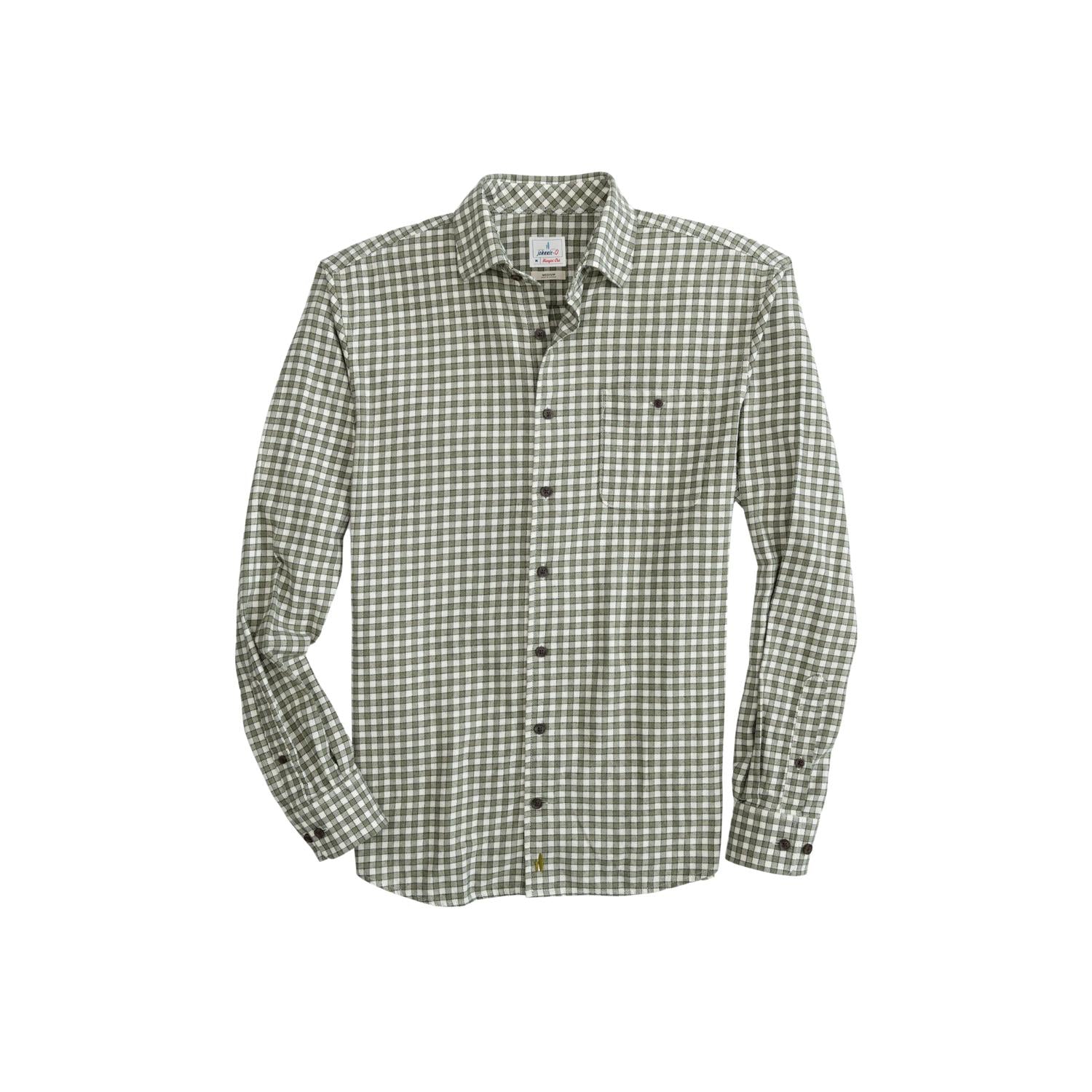 Men's Hyat Hangin' Out Button Up Shirt In Balsam 7760452943932