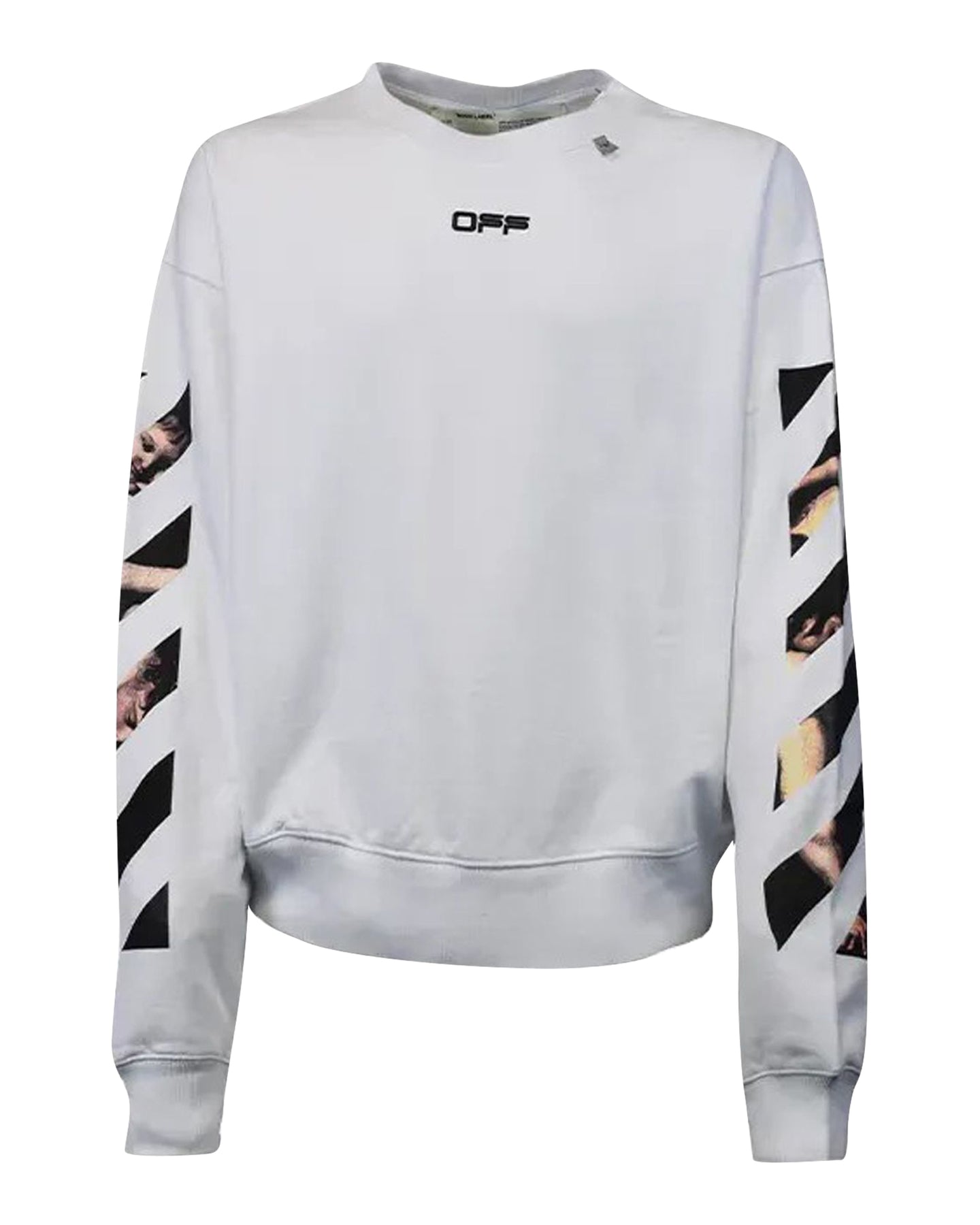 Caravaggio arrow crewneck white 7826350604348