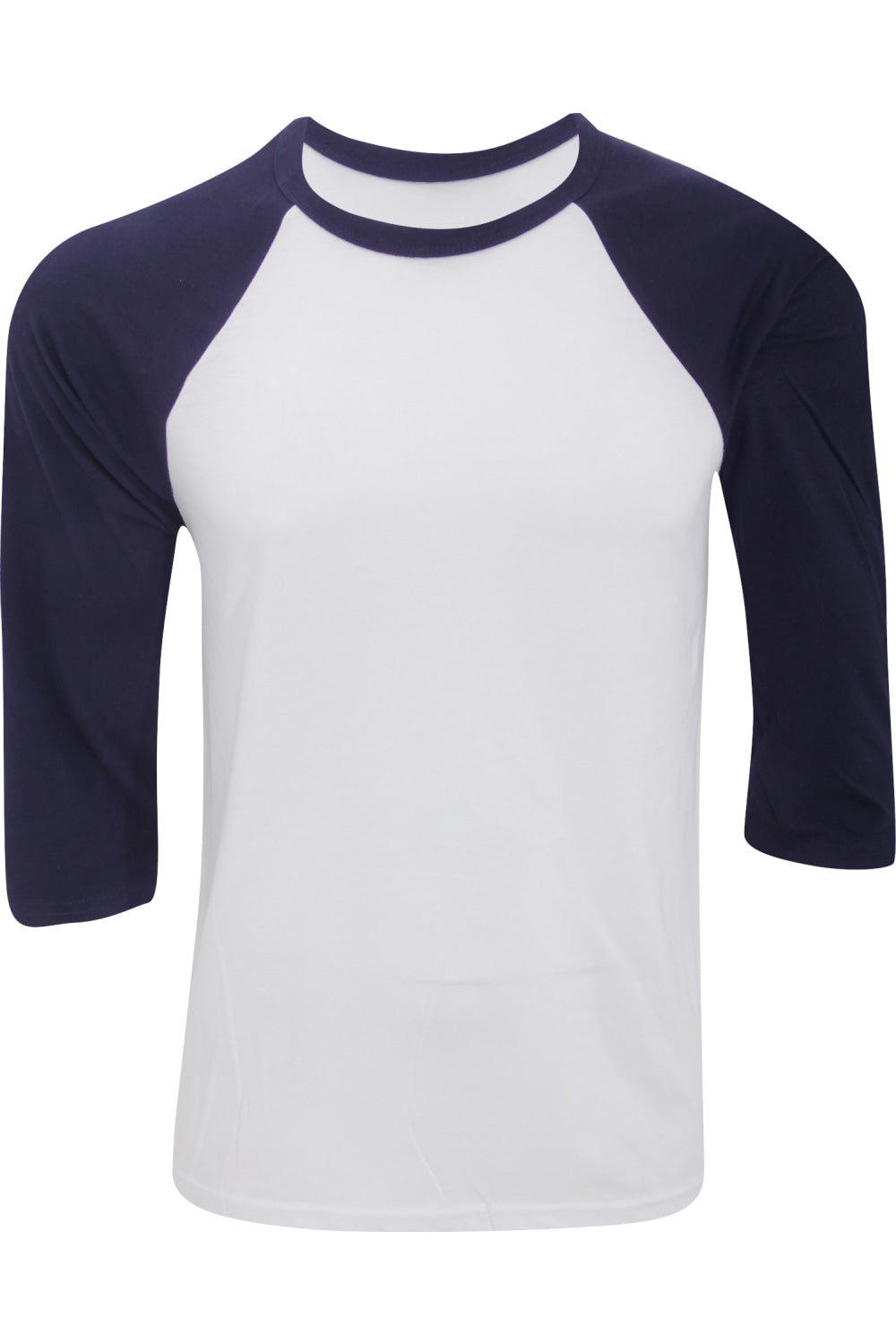 Canvas Mens 3/4 Sleeve Baseball T-Shirt 7823582986300