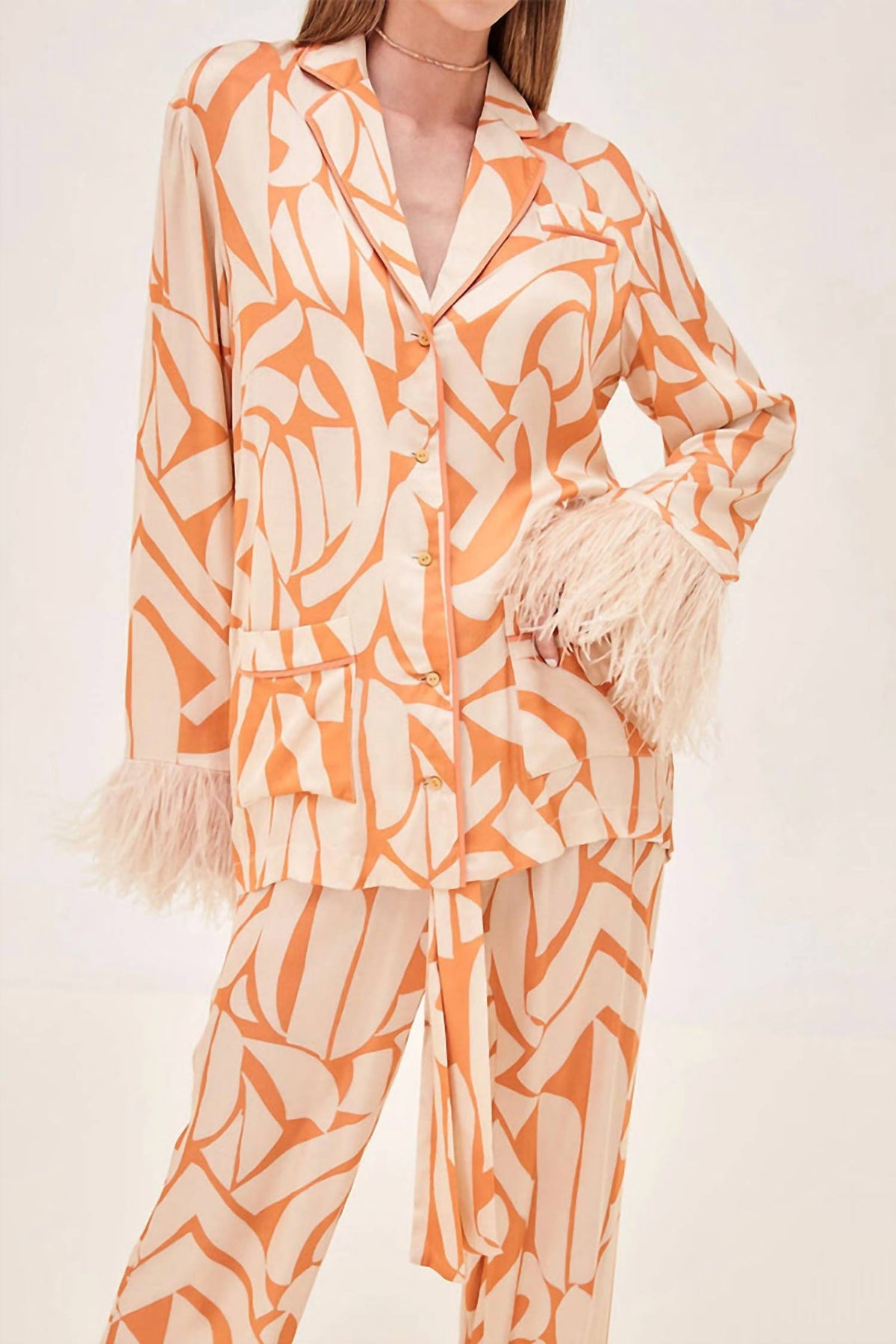 Women's Braza Top In Melon 7690166501436