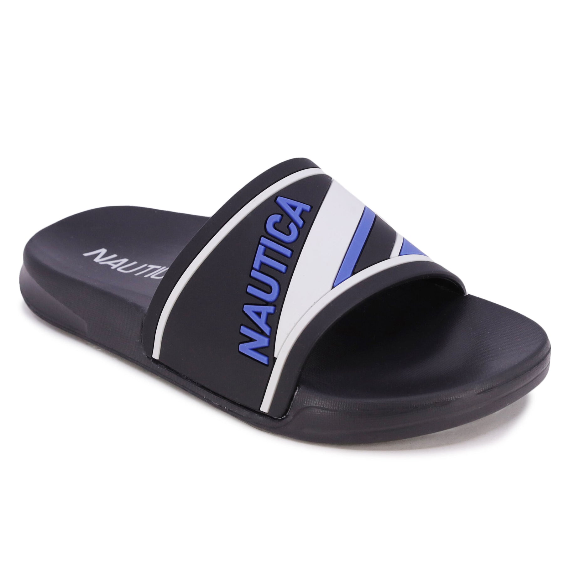 Nautica Stripe Slide Sandal 7268626137148