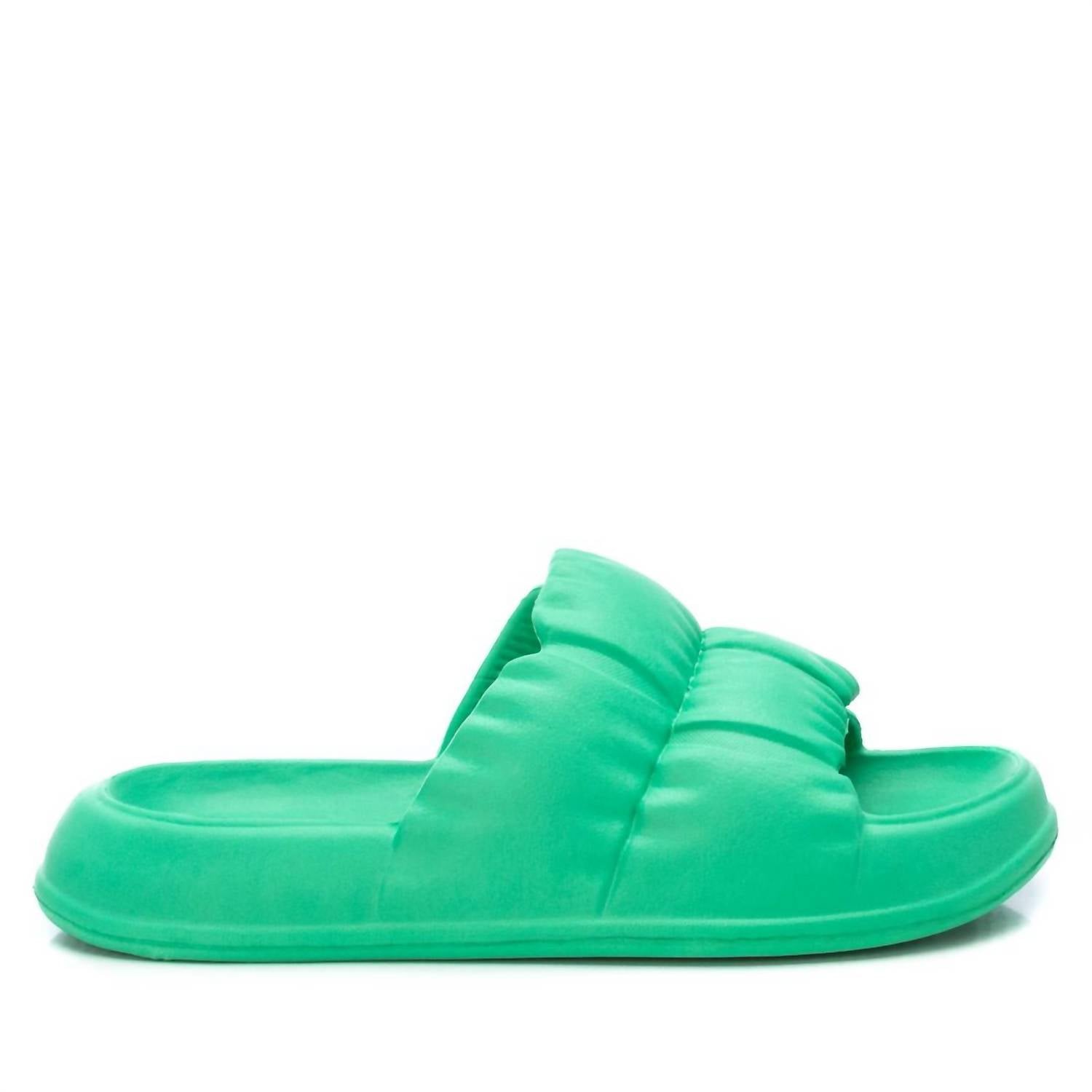 Women's Pool Slides Sandals In Medium Green