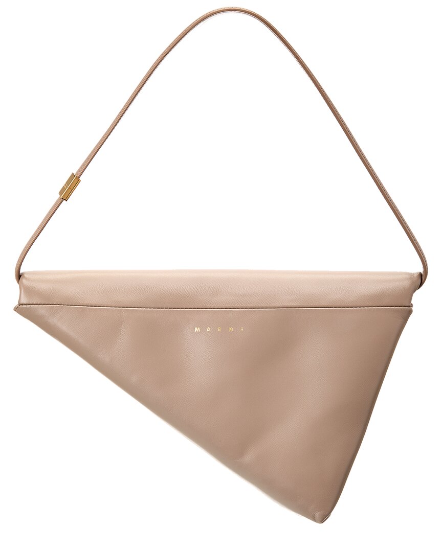 Marni Prisma Leather Shoulder Bag 7792438902844