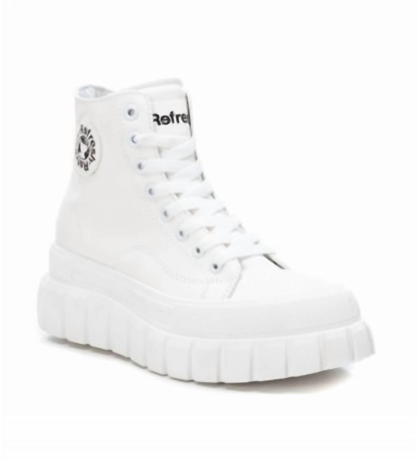 Women's Sneakers Boots In White