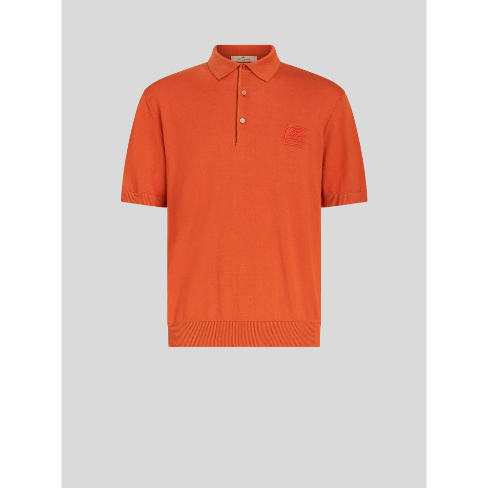 CASHMERE AND COTTON POLO SHIRT WITH LOGO 7826222317628