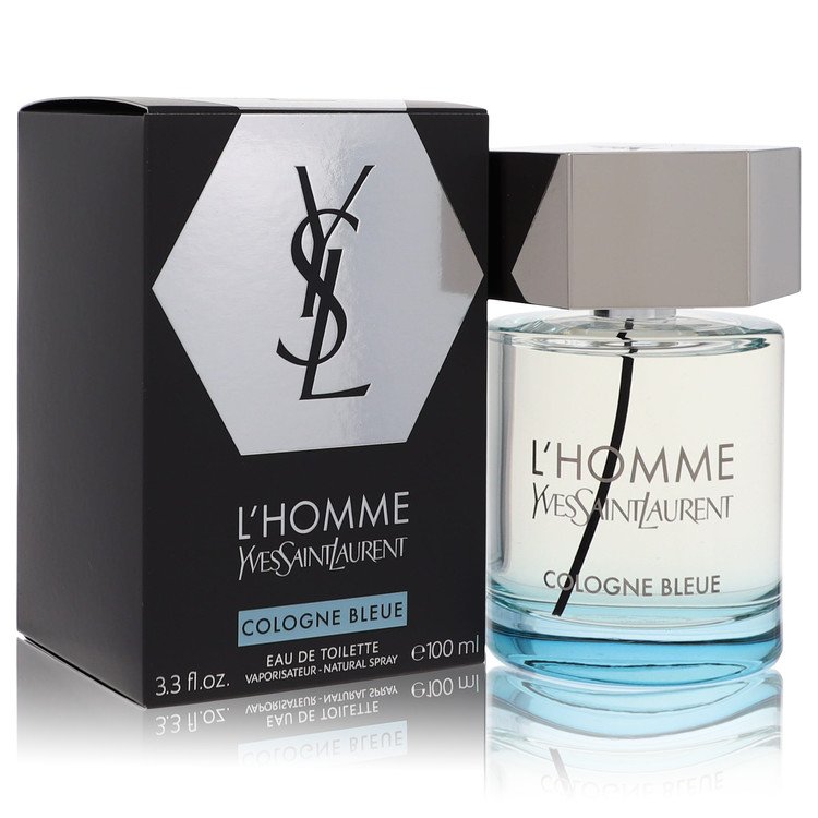 L'homme Cologne Bleue by Yves Saint Laurent Eau De Toilette Spray 3.4 oz Men