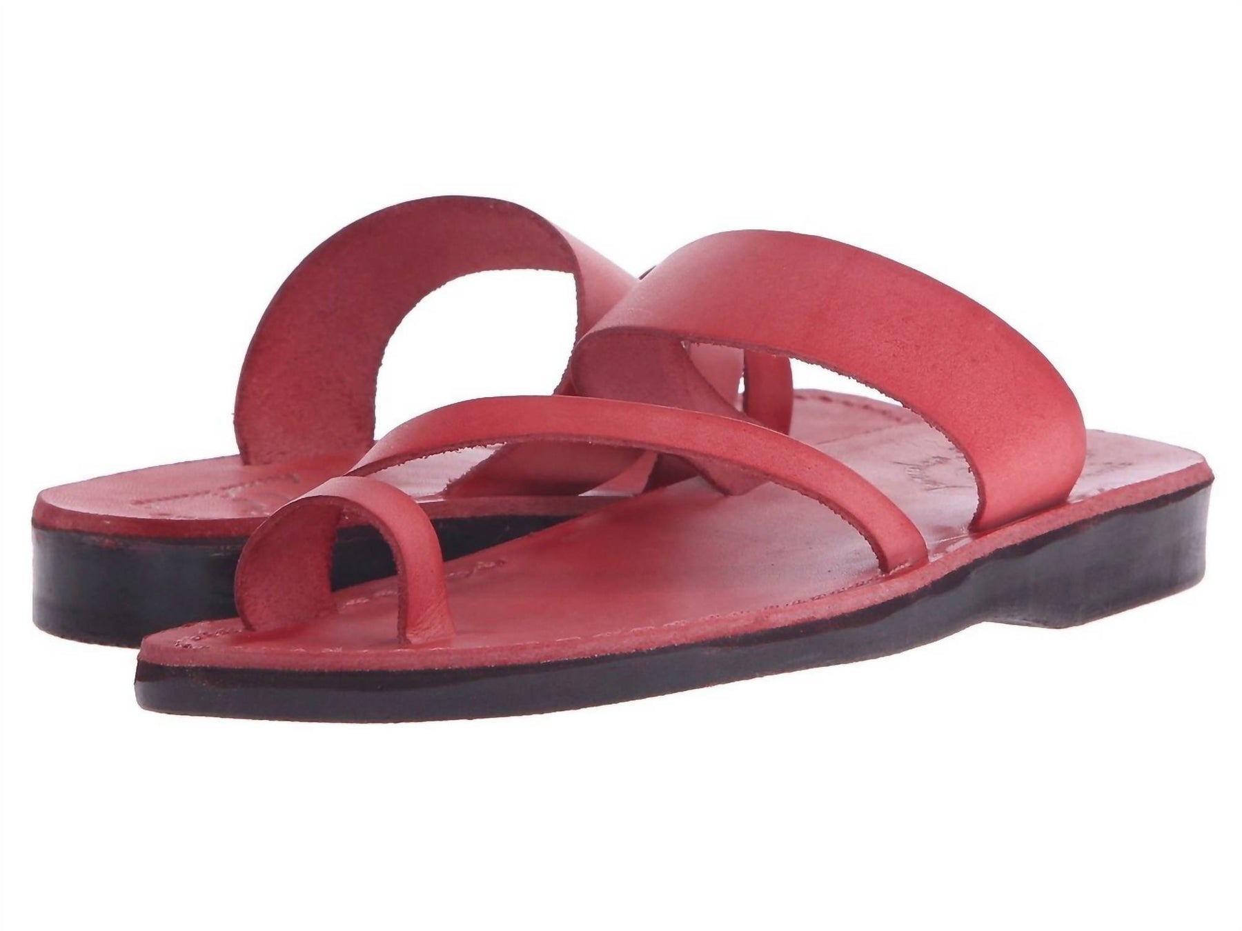 Zohar Slide Sandal In Red