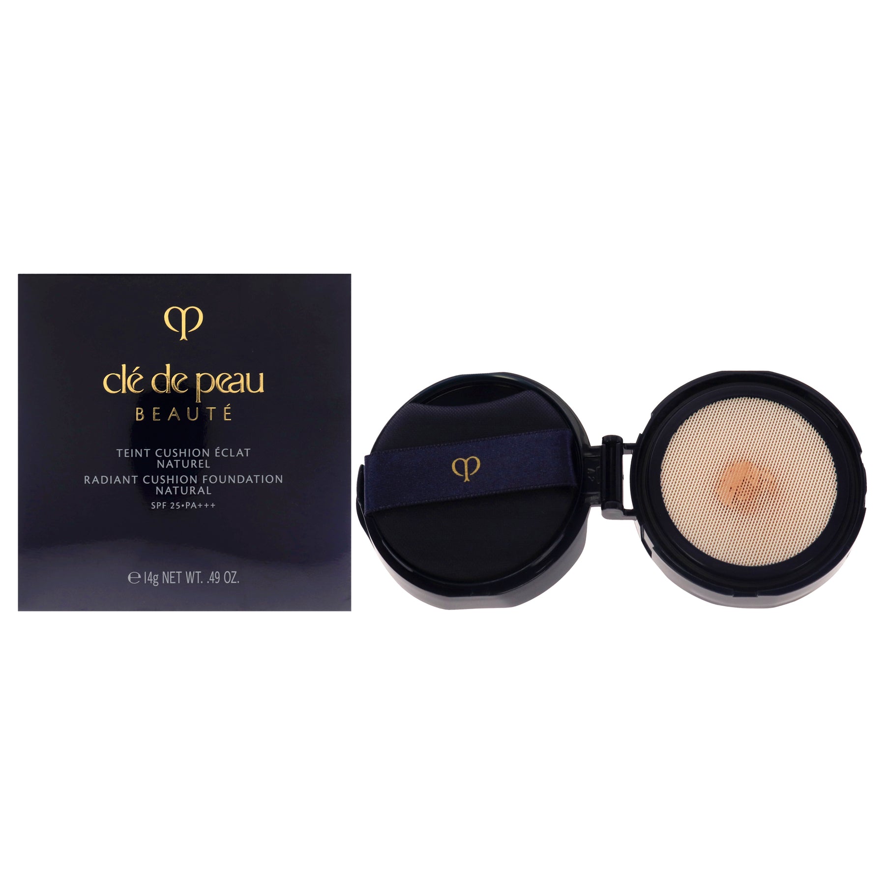 Radiant Cushion Foundation Natural SPF 25 PA Plus - O20 Light Medium Ocher by Cle De Peau for Women - 0.49 oz Foundation (Refill)