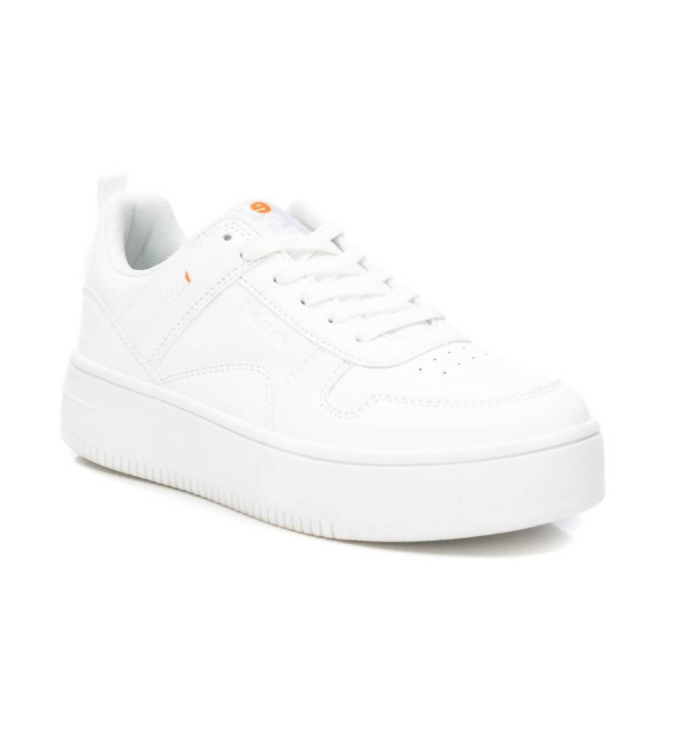 Women's Lace-Up Sneakers In White 7660726124604