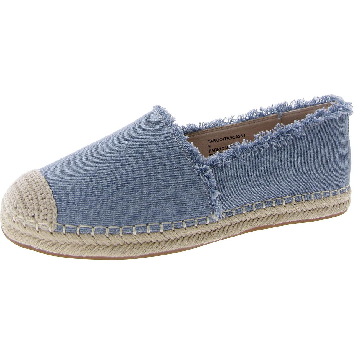 Taboo Denim Slip On Espadrilles