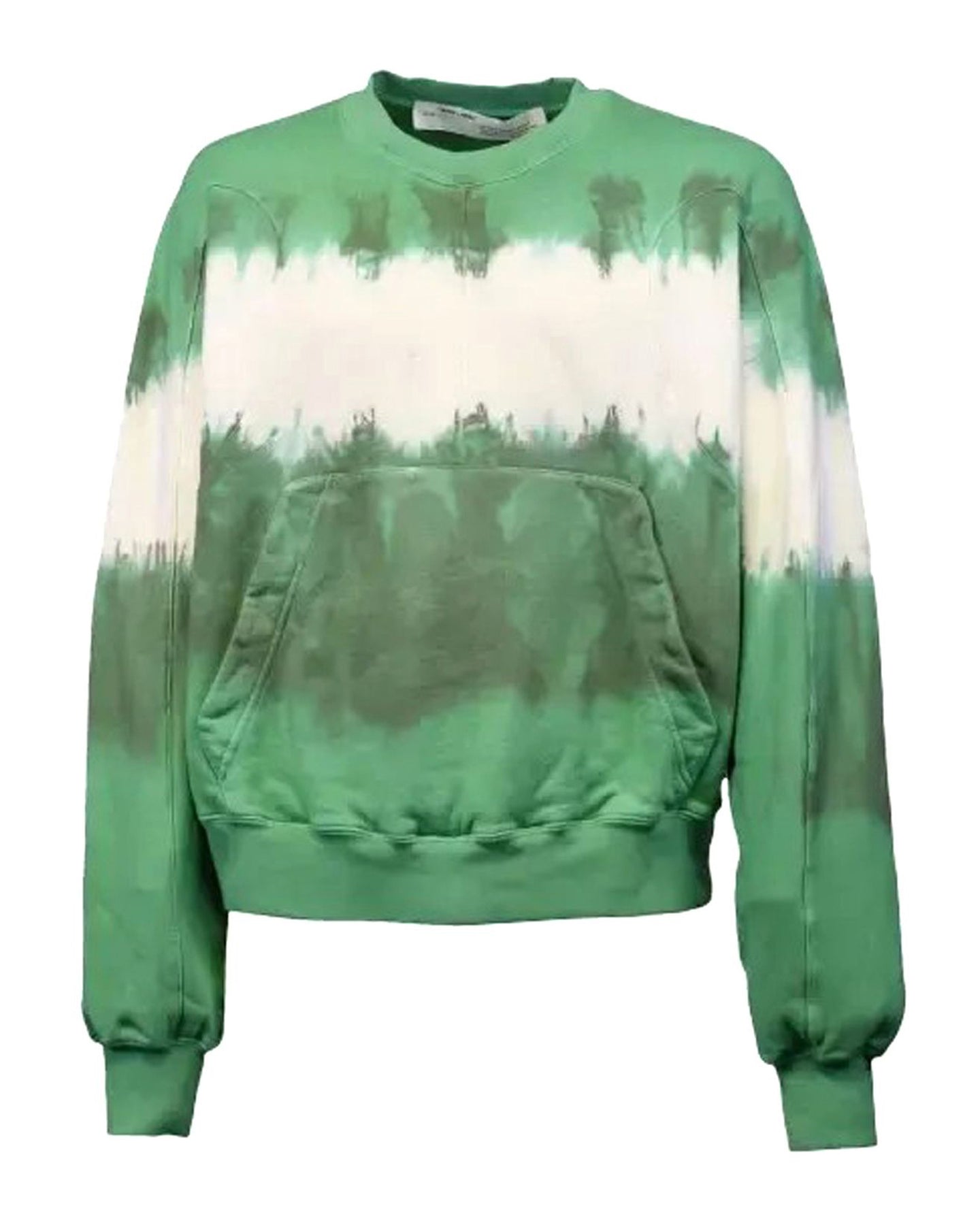 Arrow tie dye contour crewneck 7826349686844