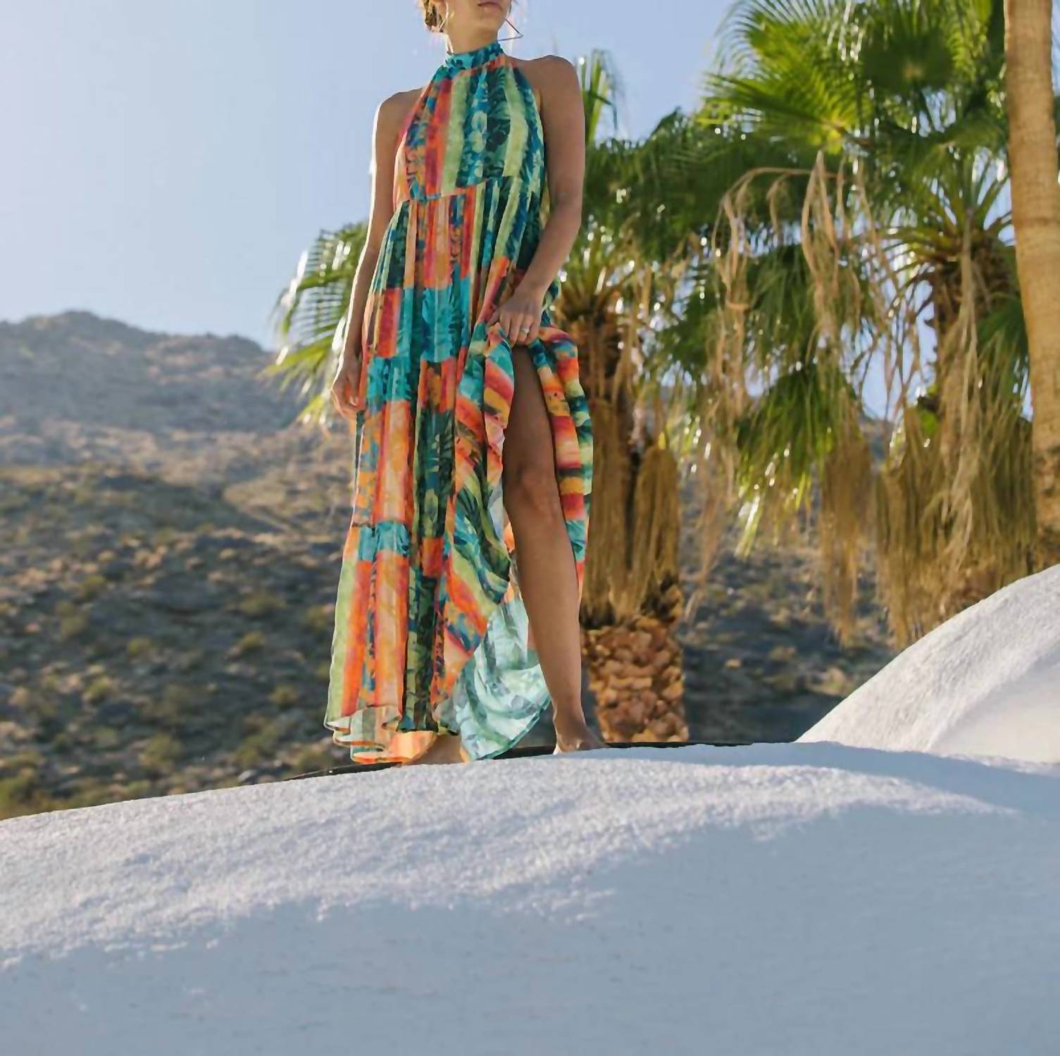 Jenniffer Dress In Multi