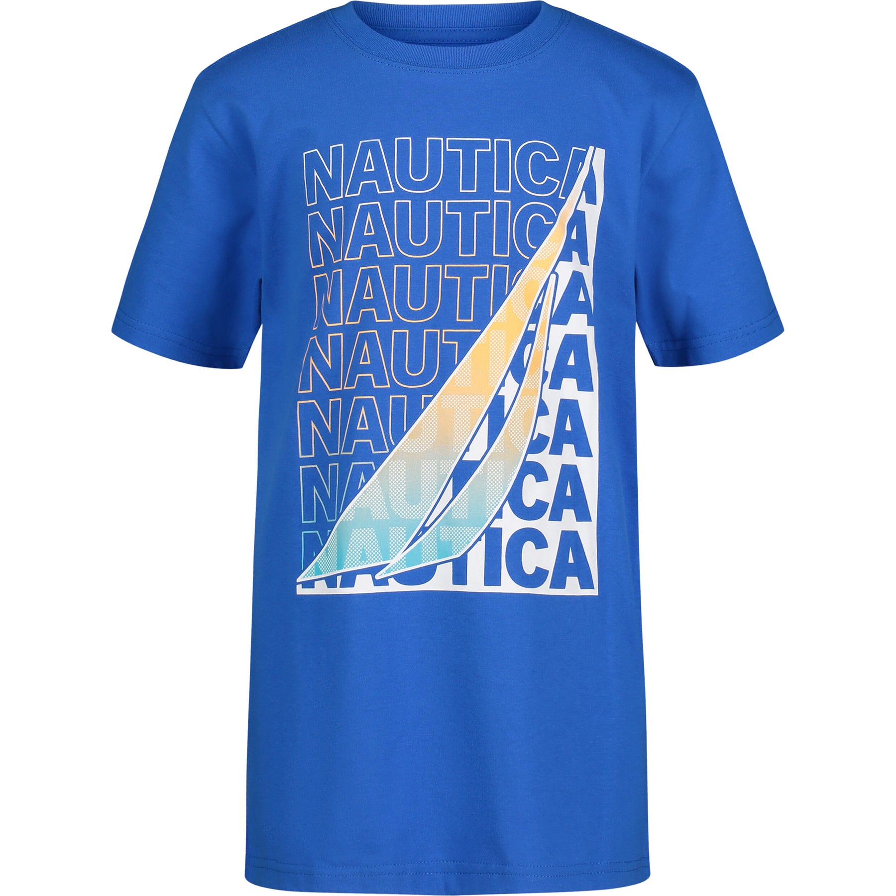 Nautica Little Boys' Triple Split T-Shirt (4-7) 7259249770556