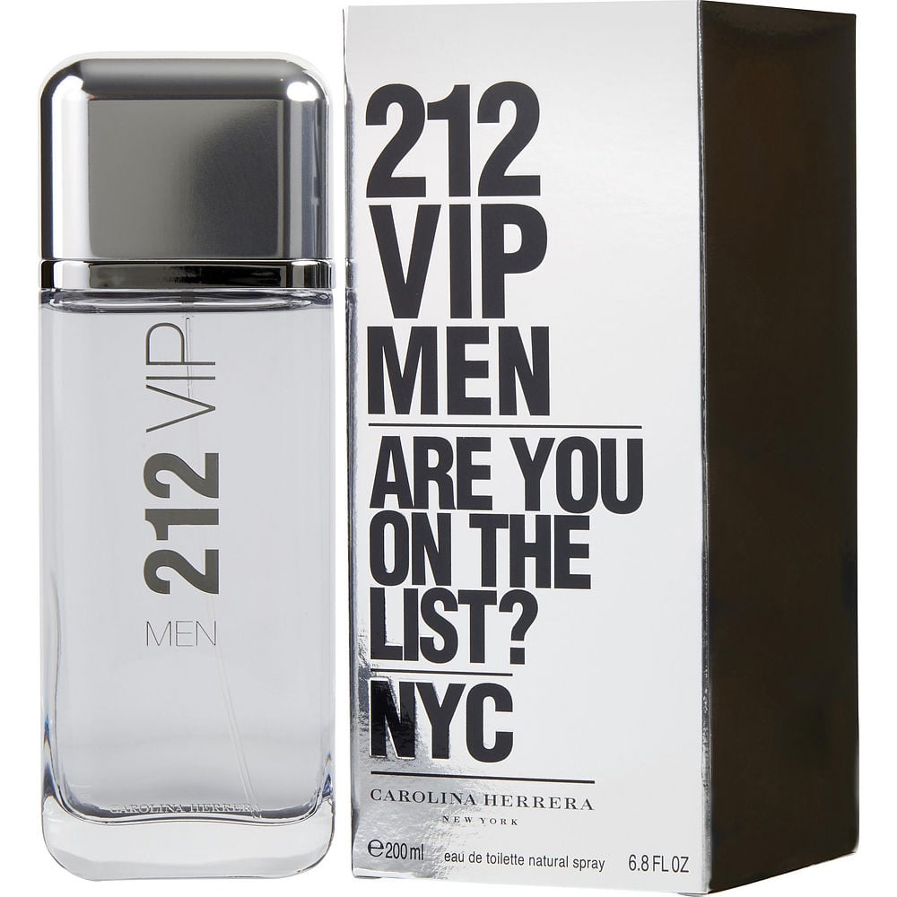 212 Vip By Carolina Herrera Edt Spray 6.8 Oz (New Packaging) Men 7808581206076