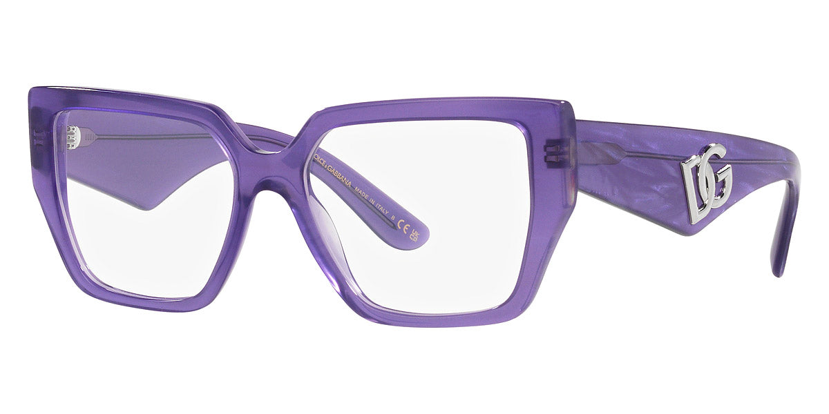 Dolce & Gabbana Women's 55mm Fleur Purple Opticals 7258263715900