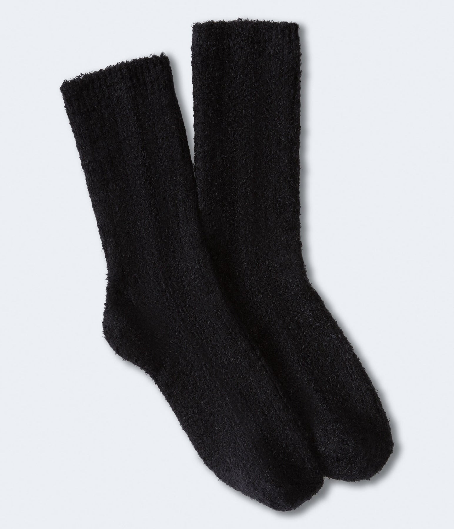 Aeropostale Fuzzy Crew Socks