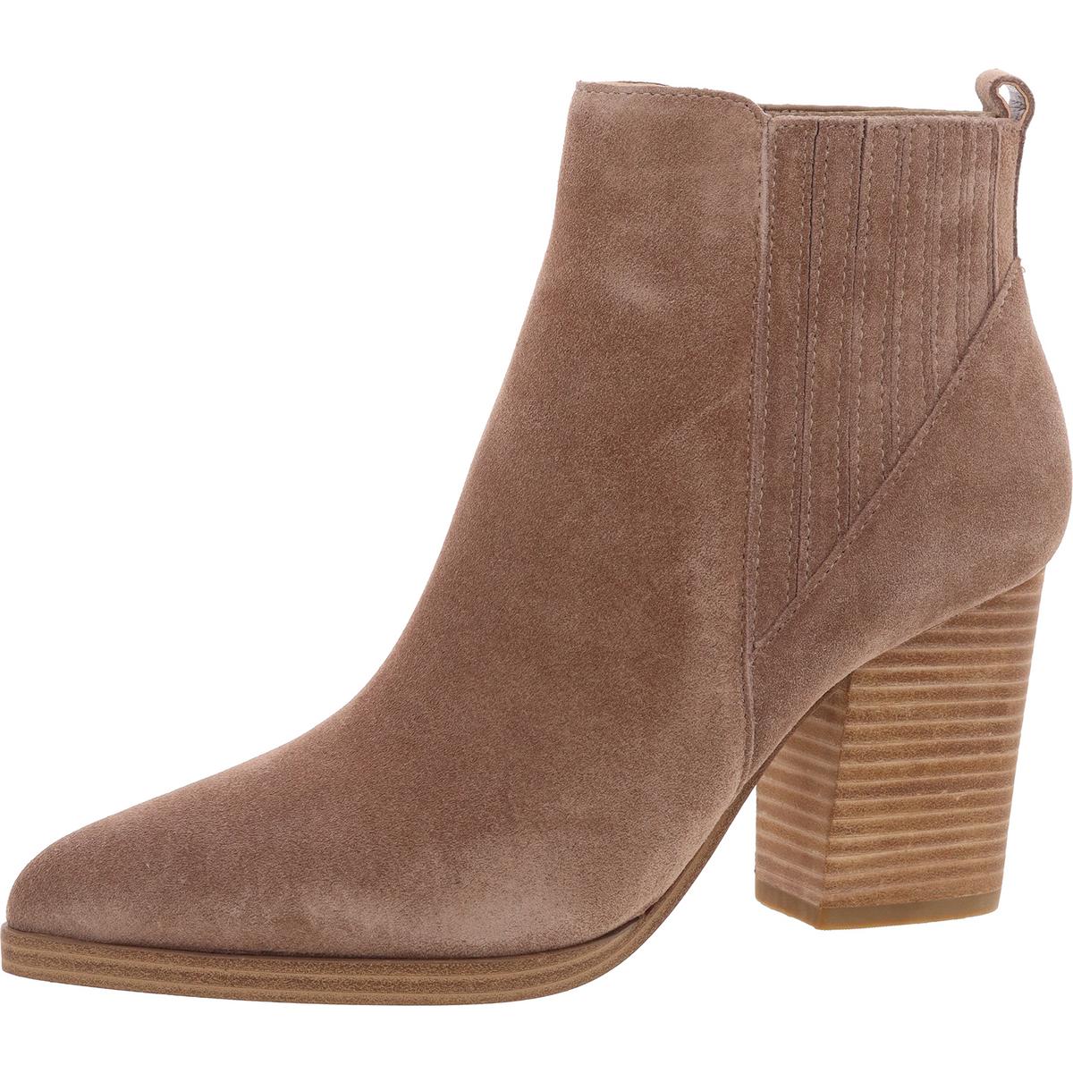 Alva Stretch Leather Ankle Boots