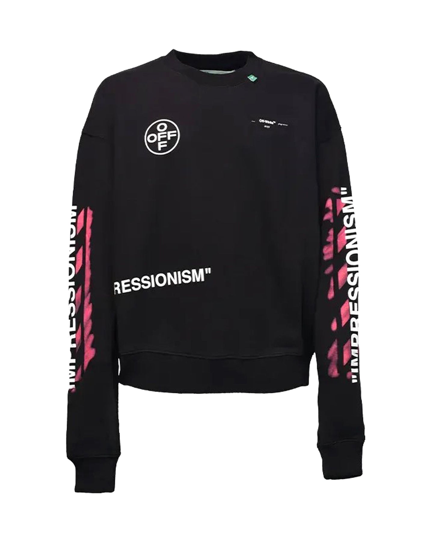 Ssense stencil over crewneck 7826363482172
