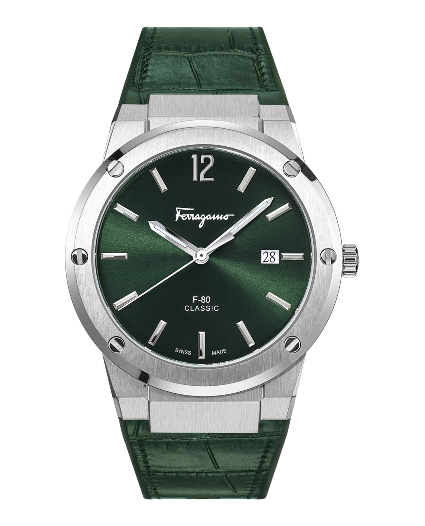 F-80 Slim Leather Watch