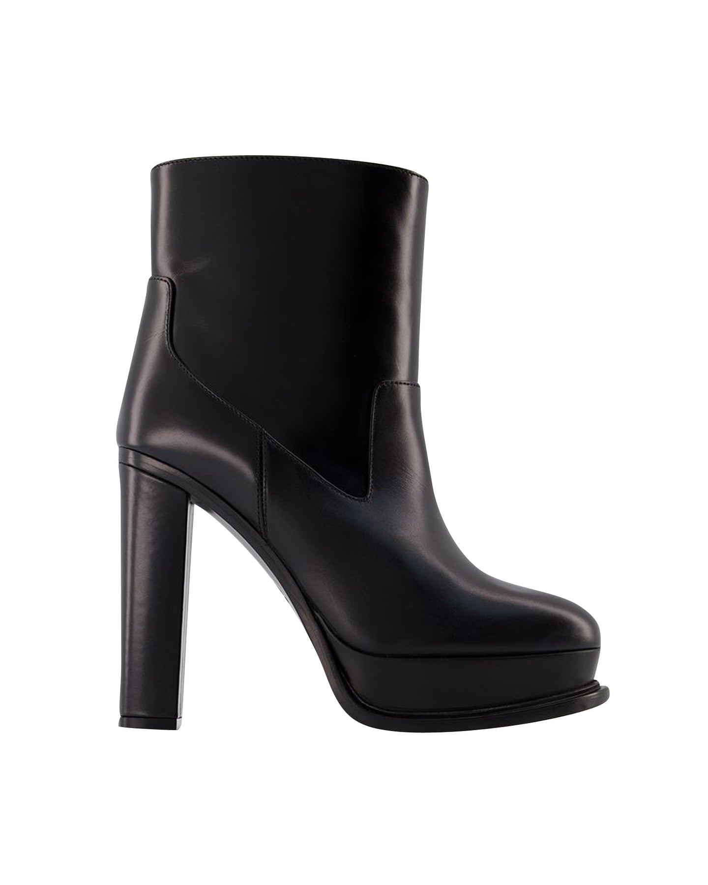 Ankle Boots - Alexander McQueen - Leather - Black 7802202325052