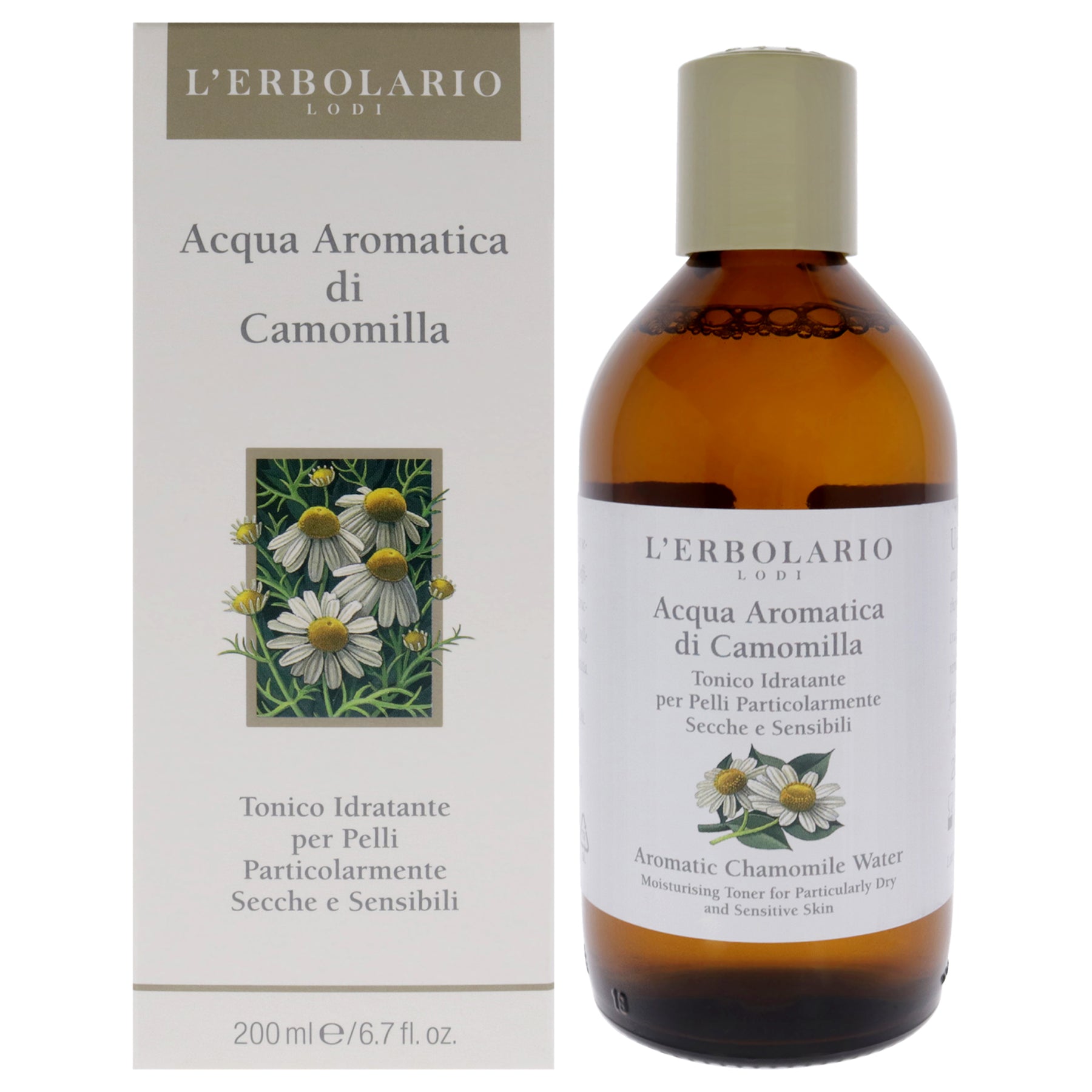 Aromatic Chamomile Water by LErbolario for Women - 6.7 oz Toner 7830761603132