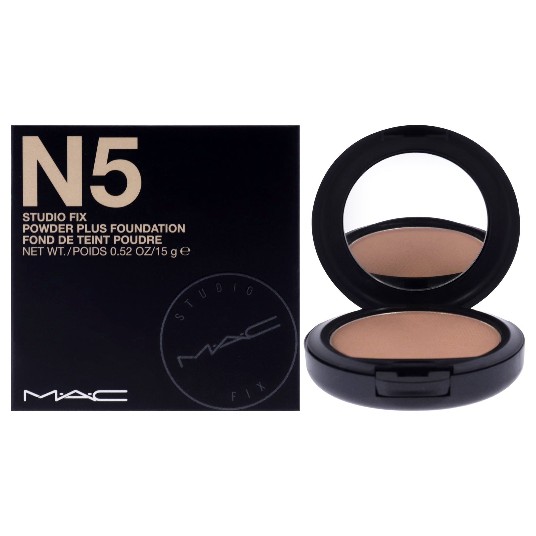Studio Fix Powder Plus Foundation - N5 by MAC for Women - 0.52 oz Foundation