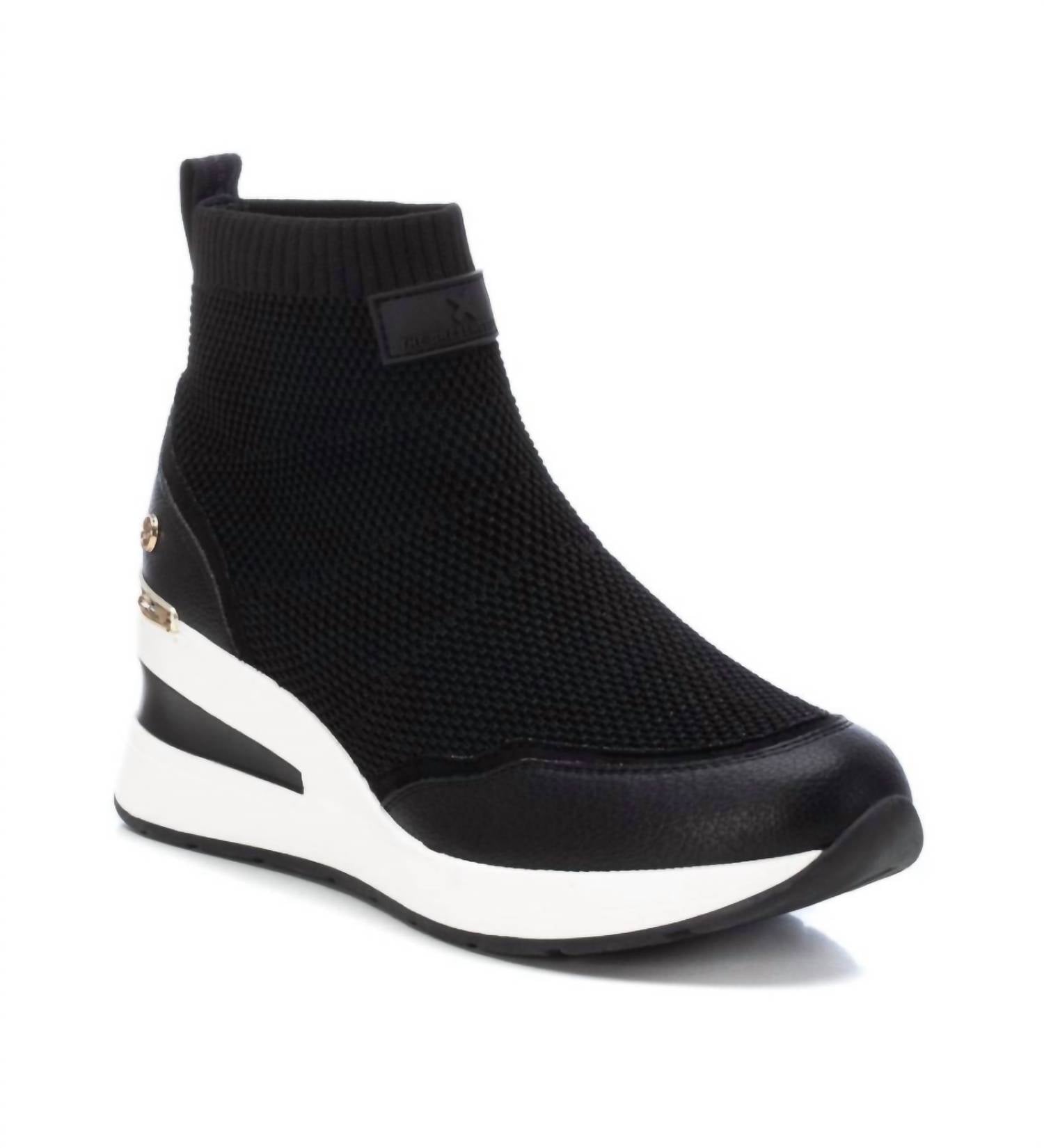 Women's Wedge Sport Booties In Black