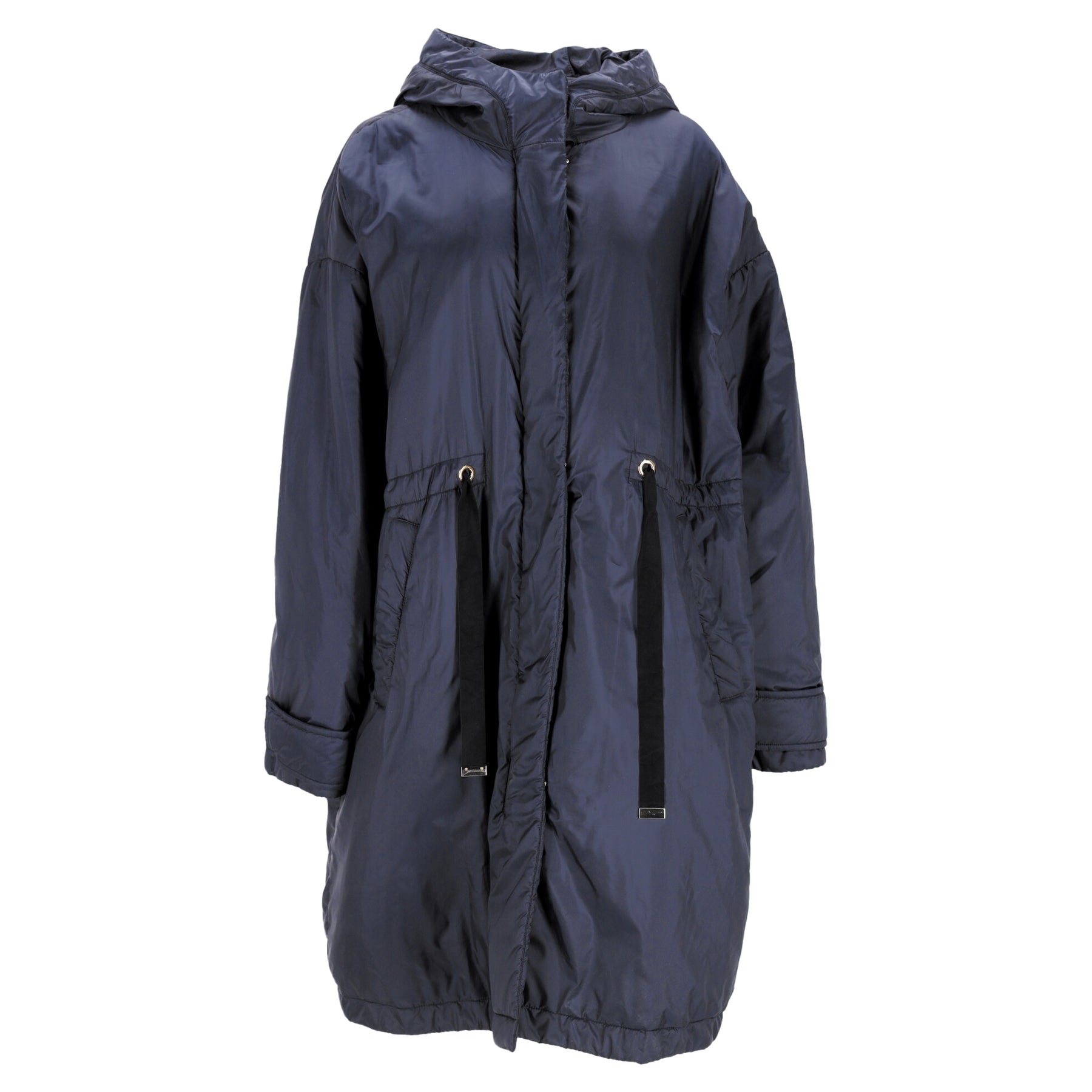 Max Mara The Cube Greenf Jacket in Navy Blue Polyester 7826340937788