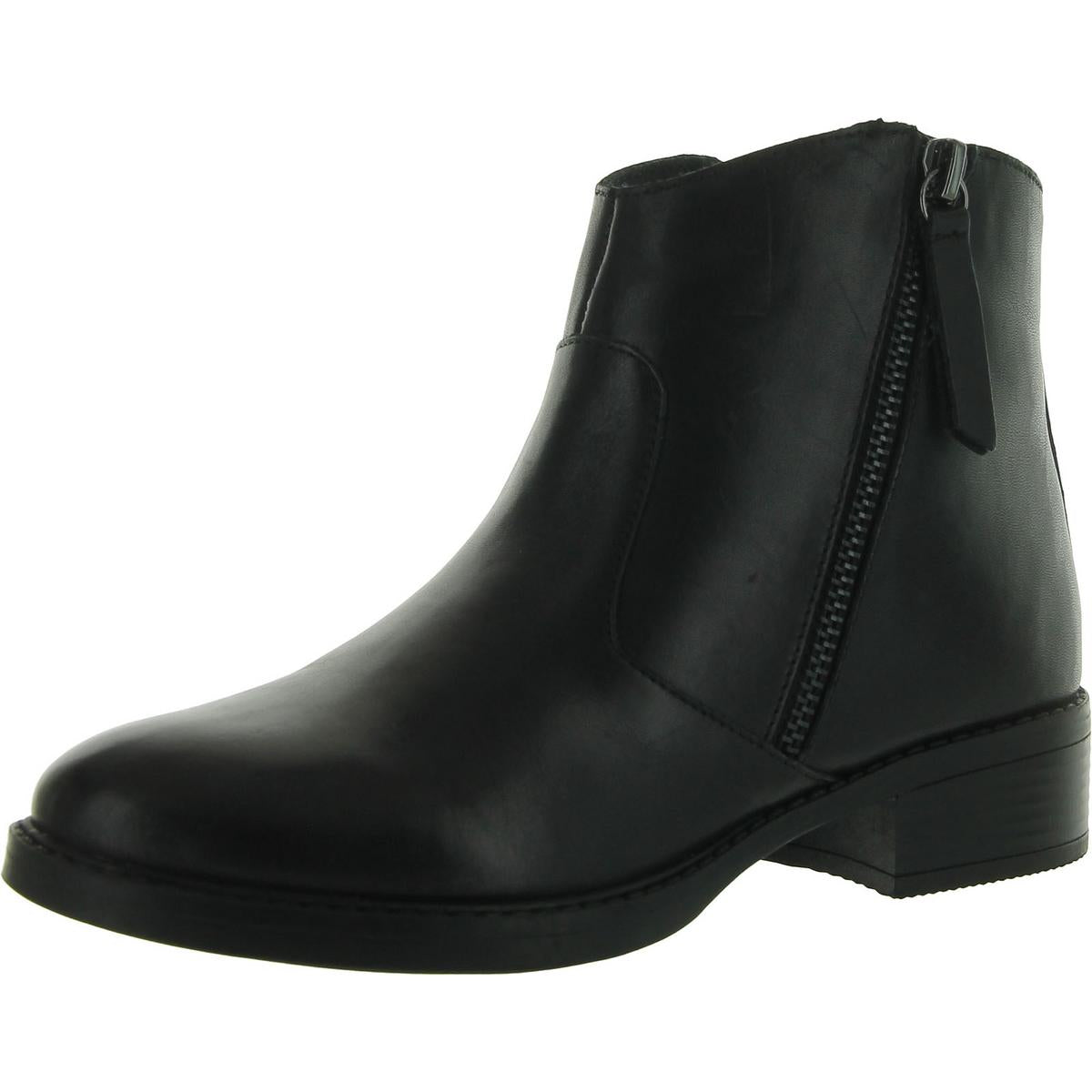 Lacy Leather Padded Insole Booties