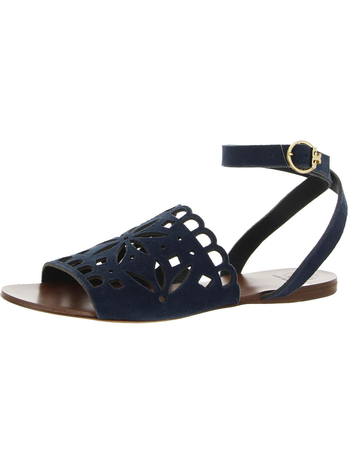 Womens Ankle Strap Flat