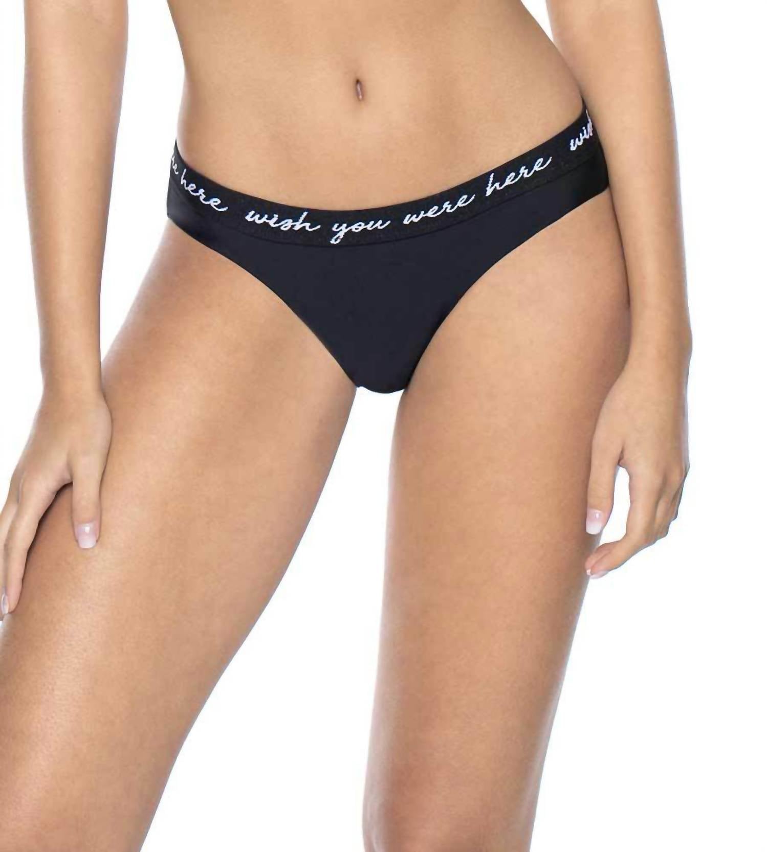 Elastic Banded Teeny Bottom In Wish You Were Here 7268647206972