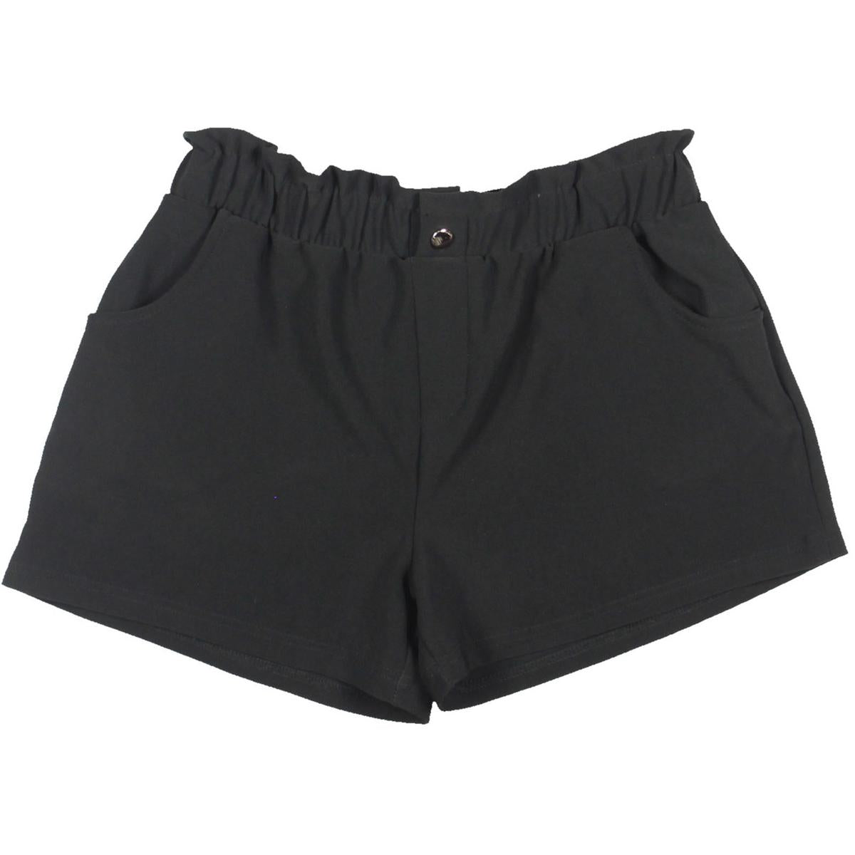 Ruffled Short Flat Front