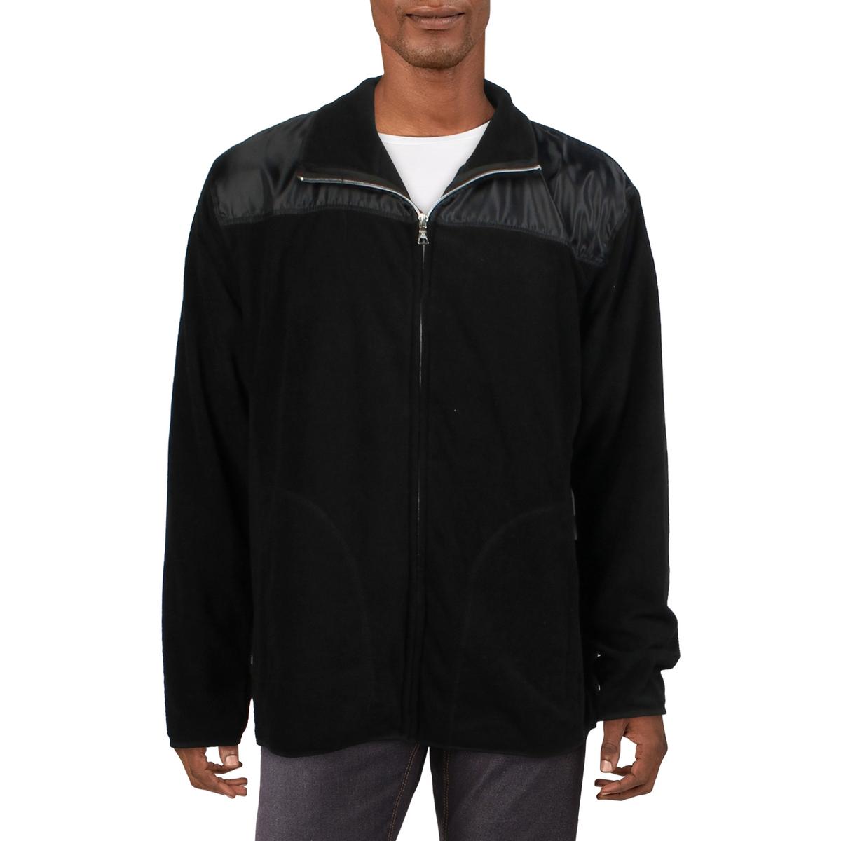 Mixed Media Fleece Jacket