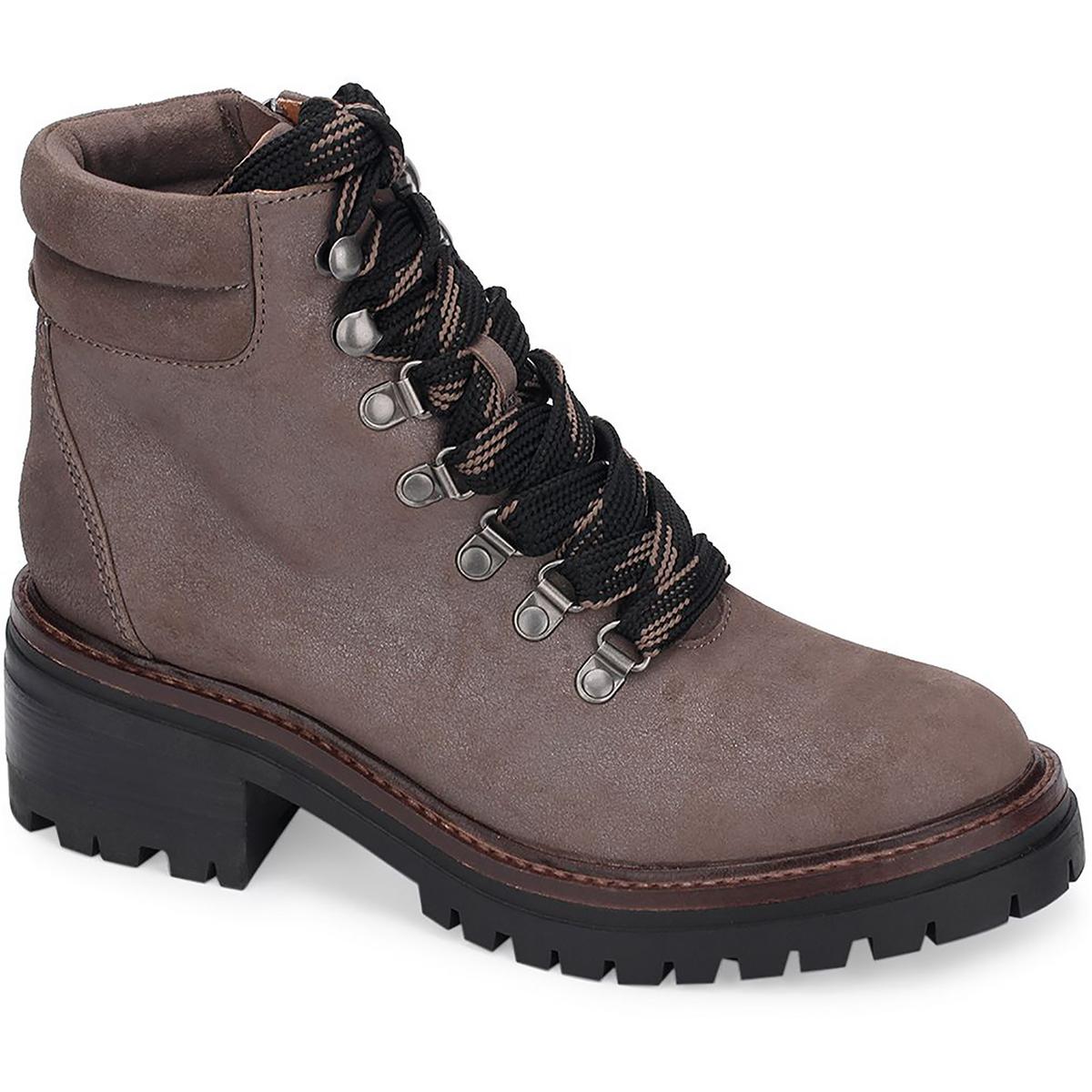 Brooklyn 2.1 Suede Combat & Lace-up Boots