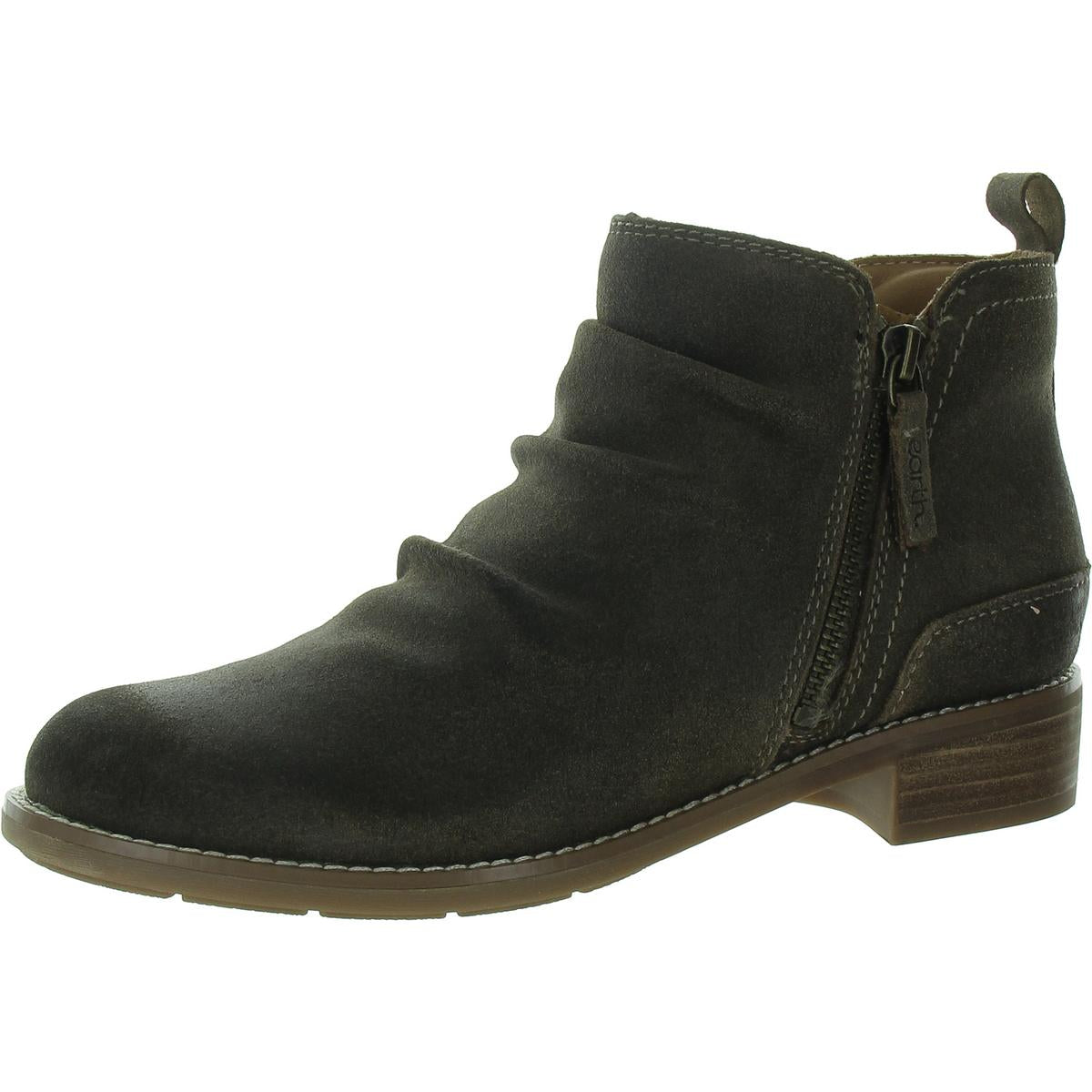 Nadya Leather Ankle Booties