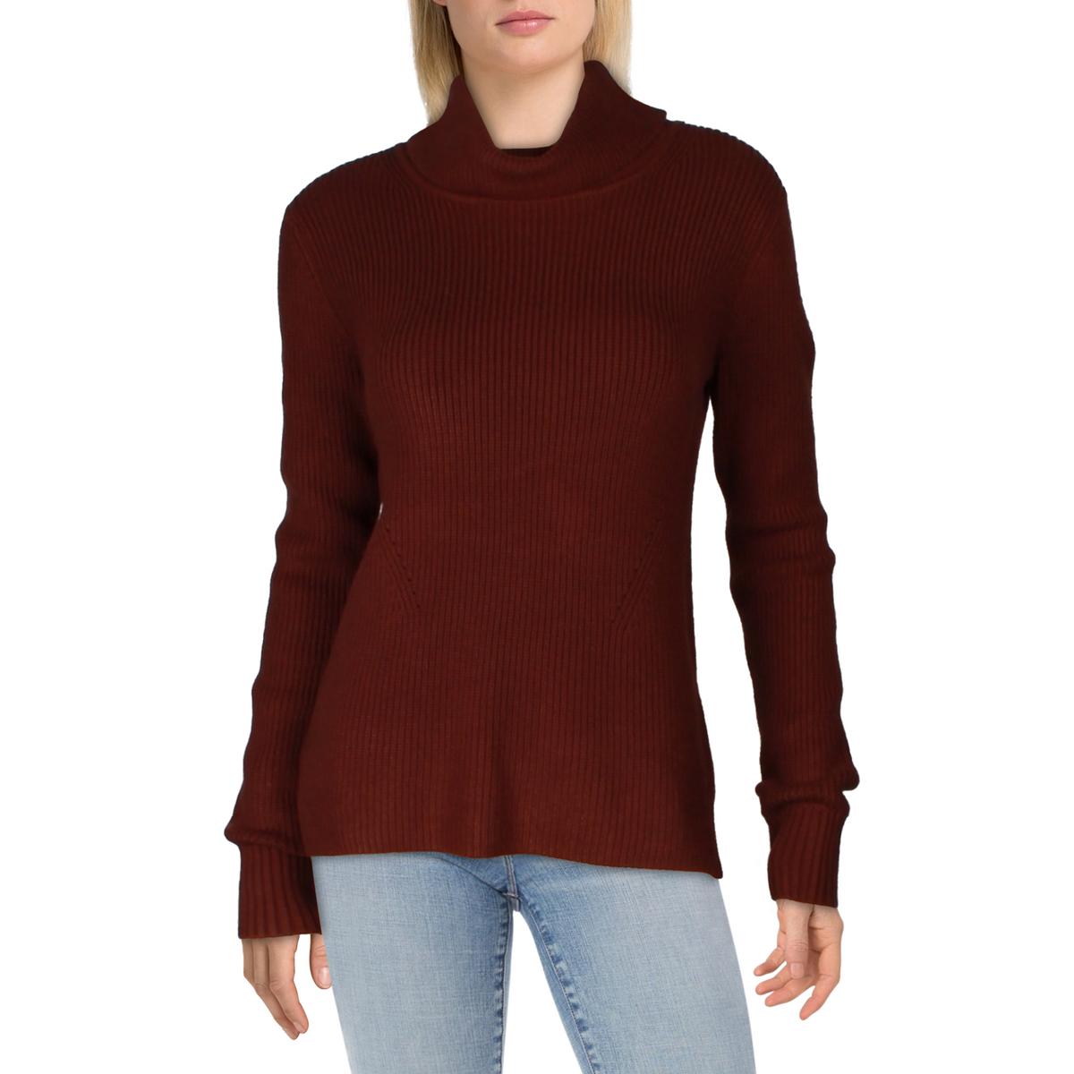 Knitted Long Sleeve Turtleneck Sweater