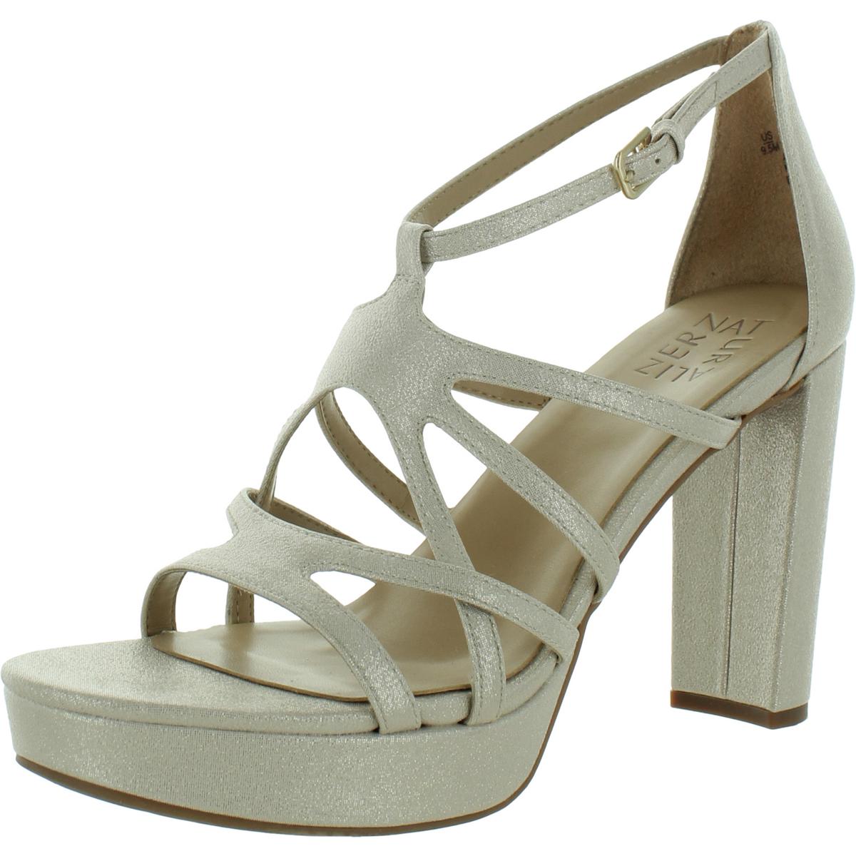 Neona Faux Leather Heel Platform Sandals