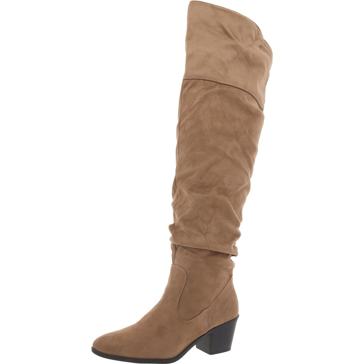 Zivia Slouchy Faux Suede Knee-High Boots