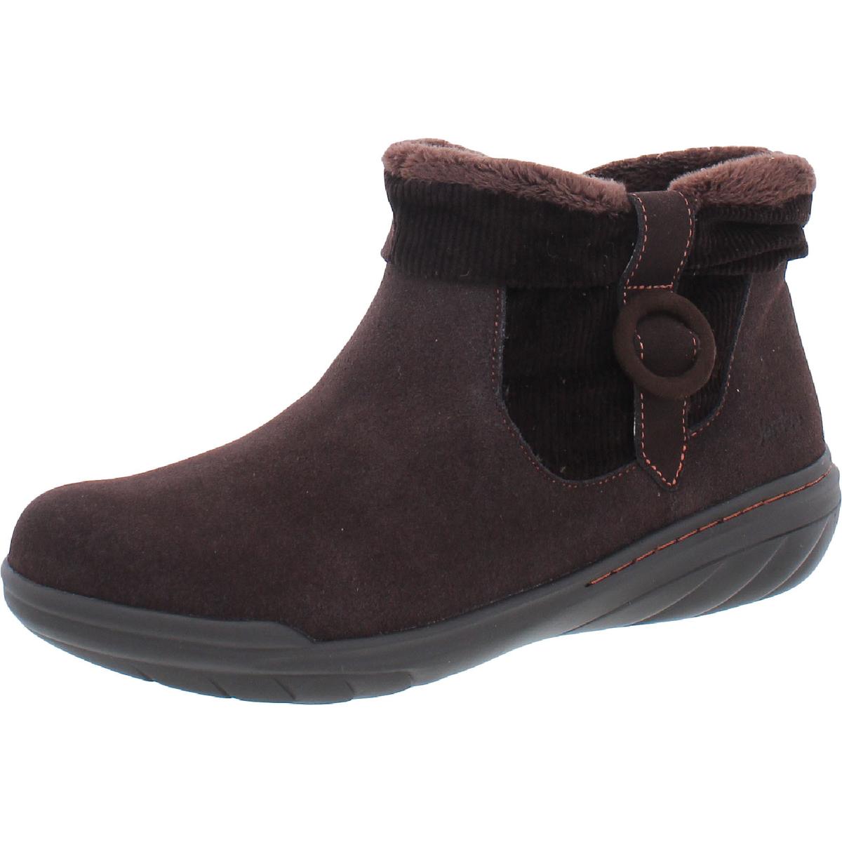 Hickory Suede Ankle Winter & Snow Boots