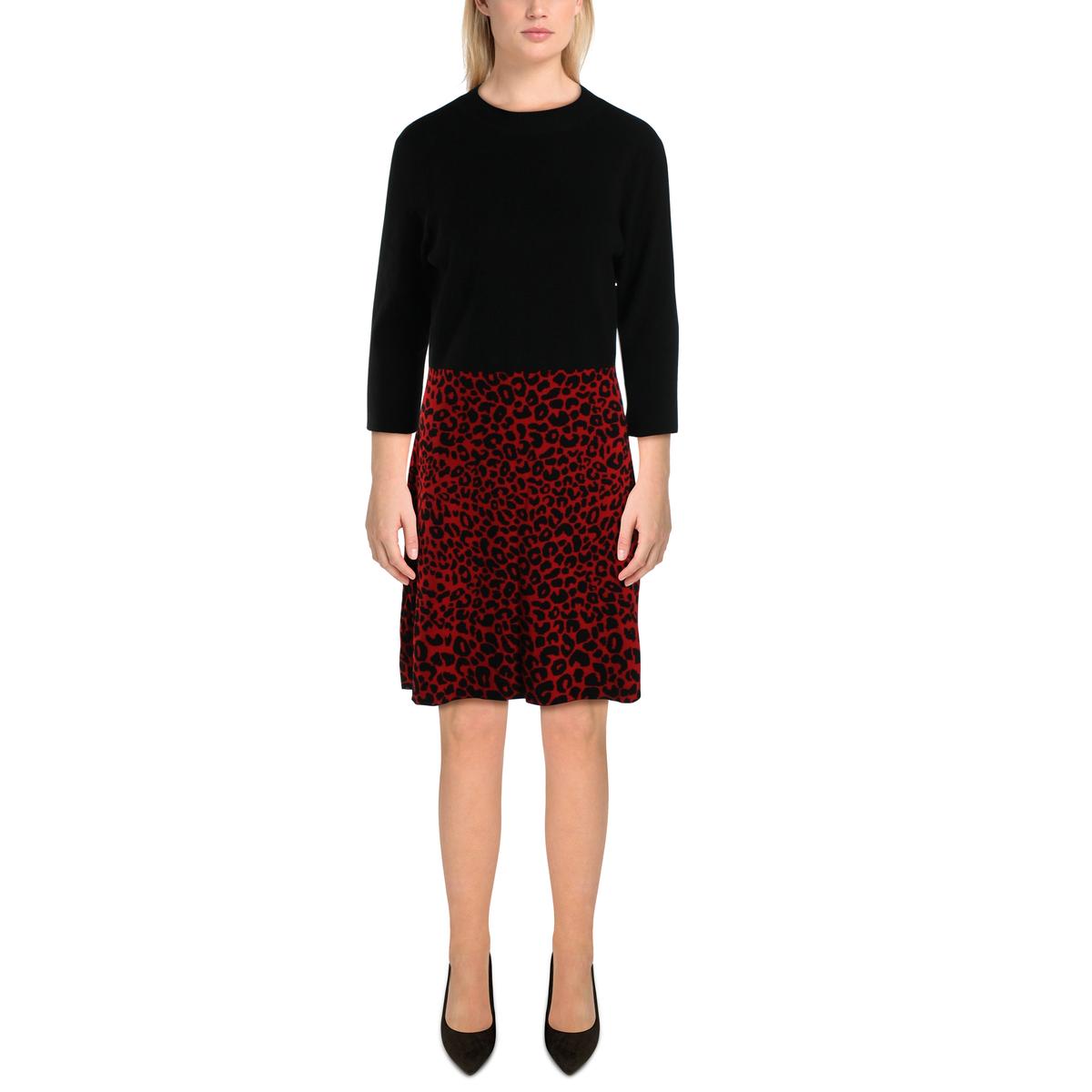 Printed Office Wear to Work Dress