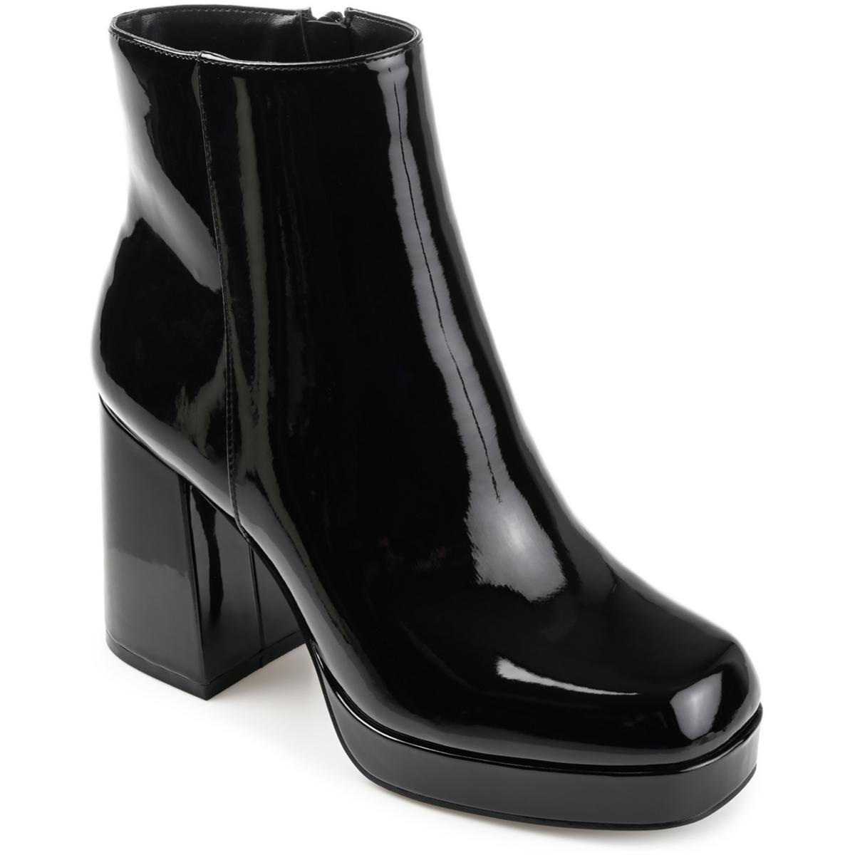 Mollie Block Heel Ankle Mid-Calf Boots