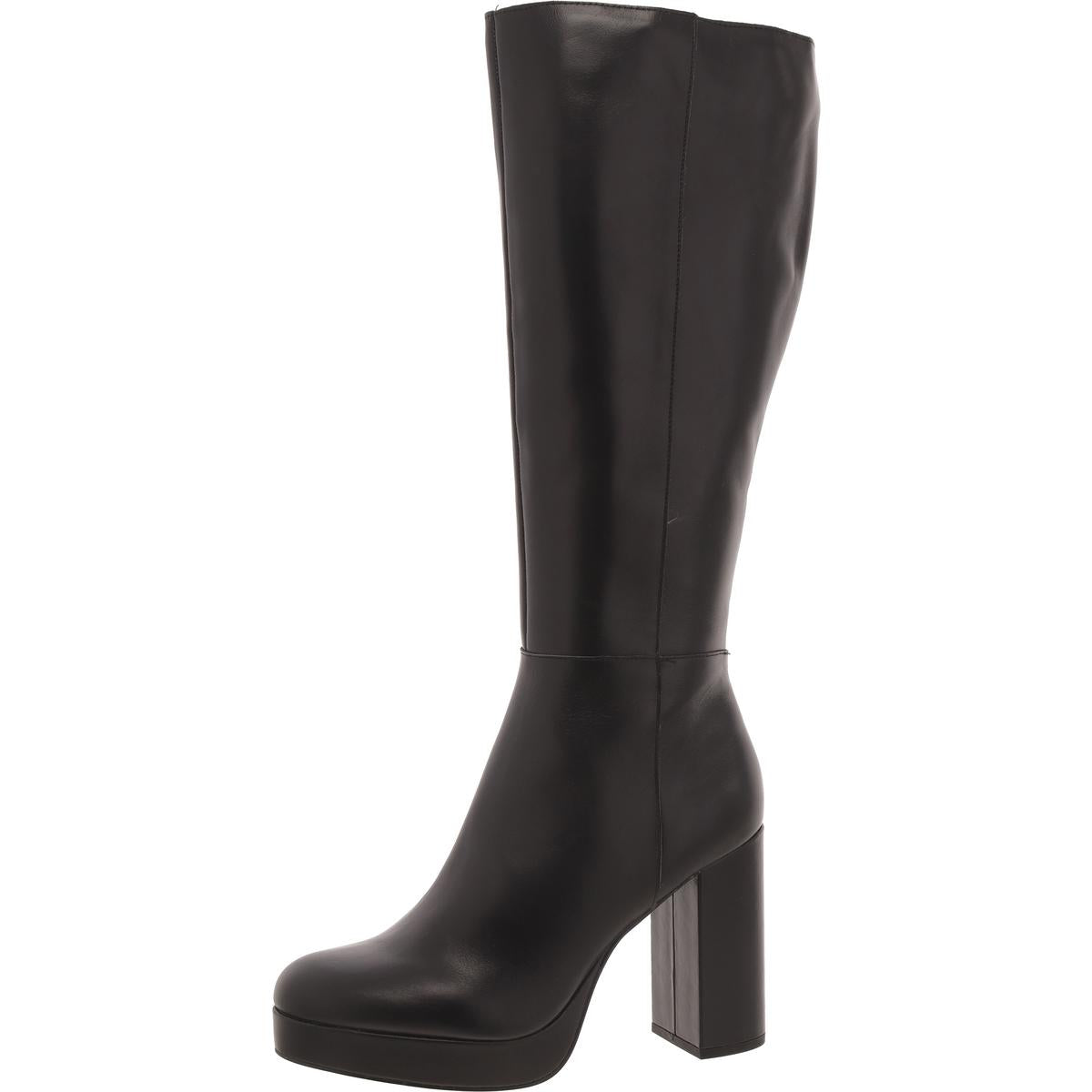 Azura Leather Tall Knee-High Boots