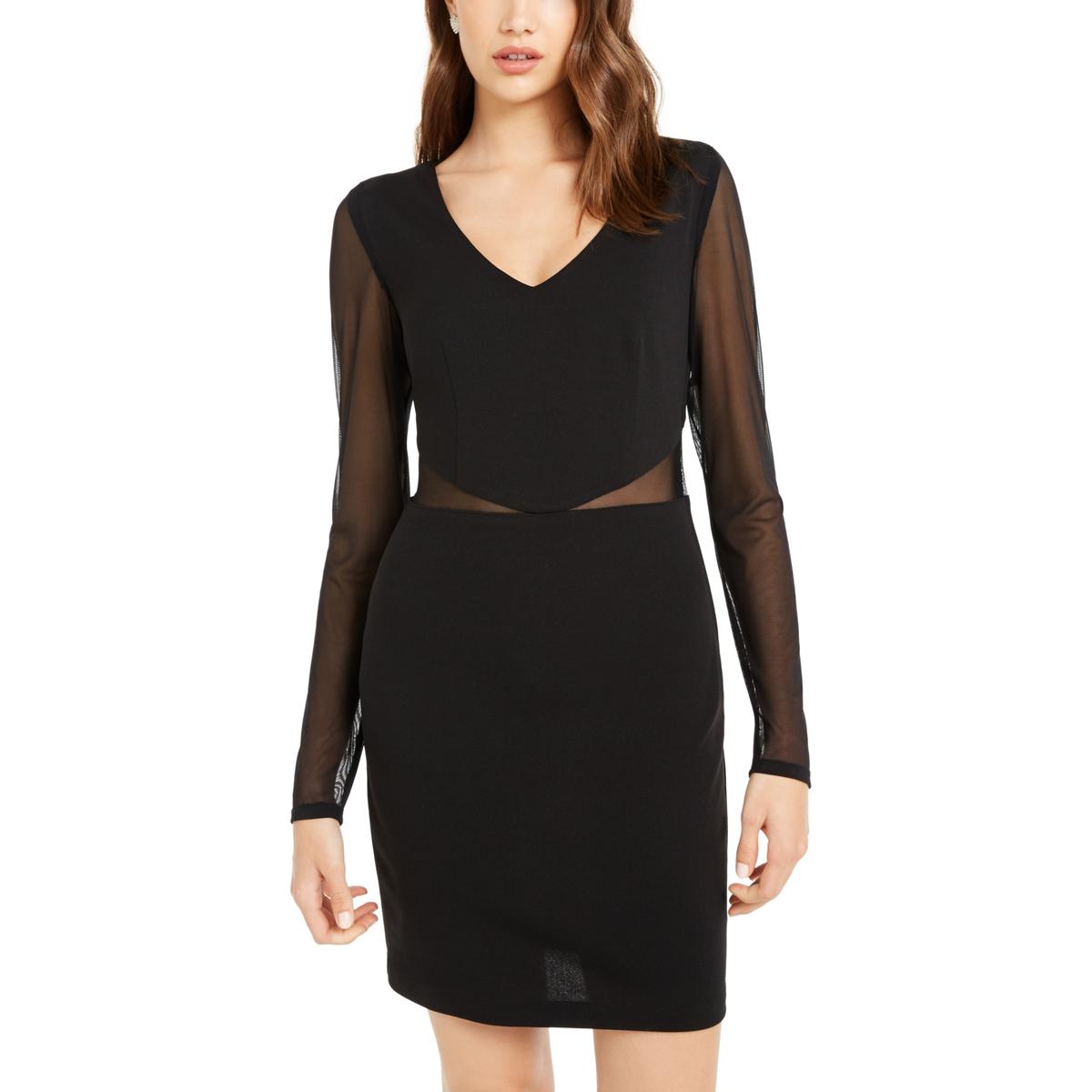 Juniors Mini Illusion Scuba Dress