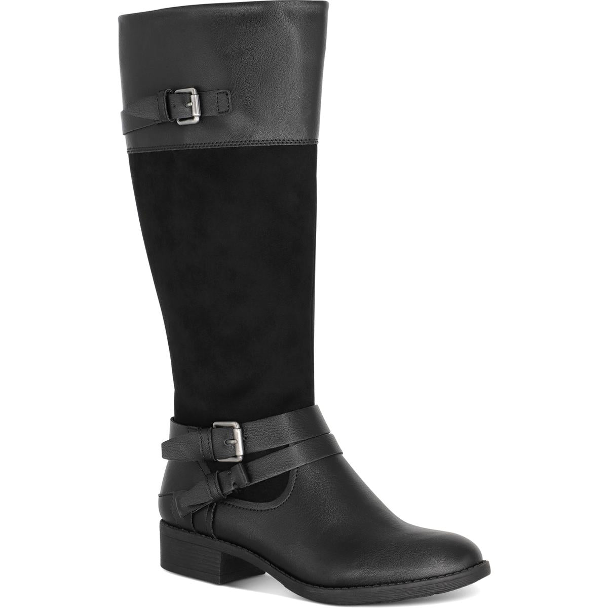 Ashliie Faux Leather Fashion Dress Boots