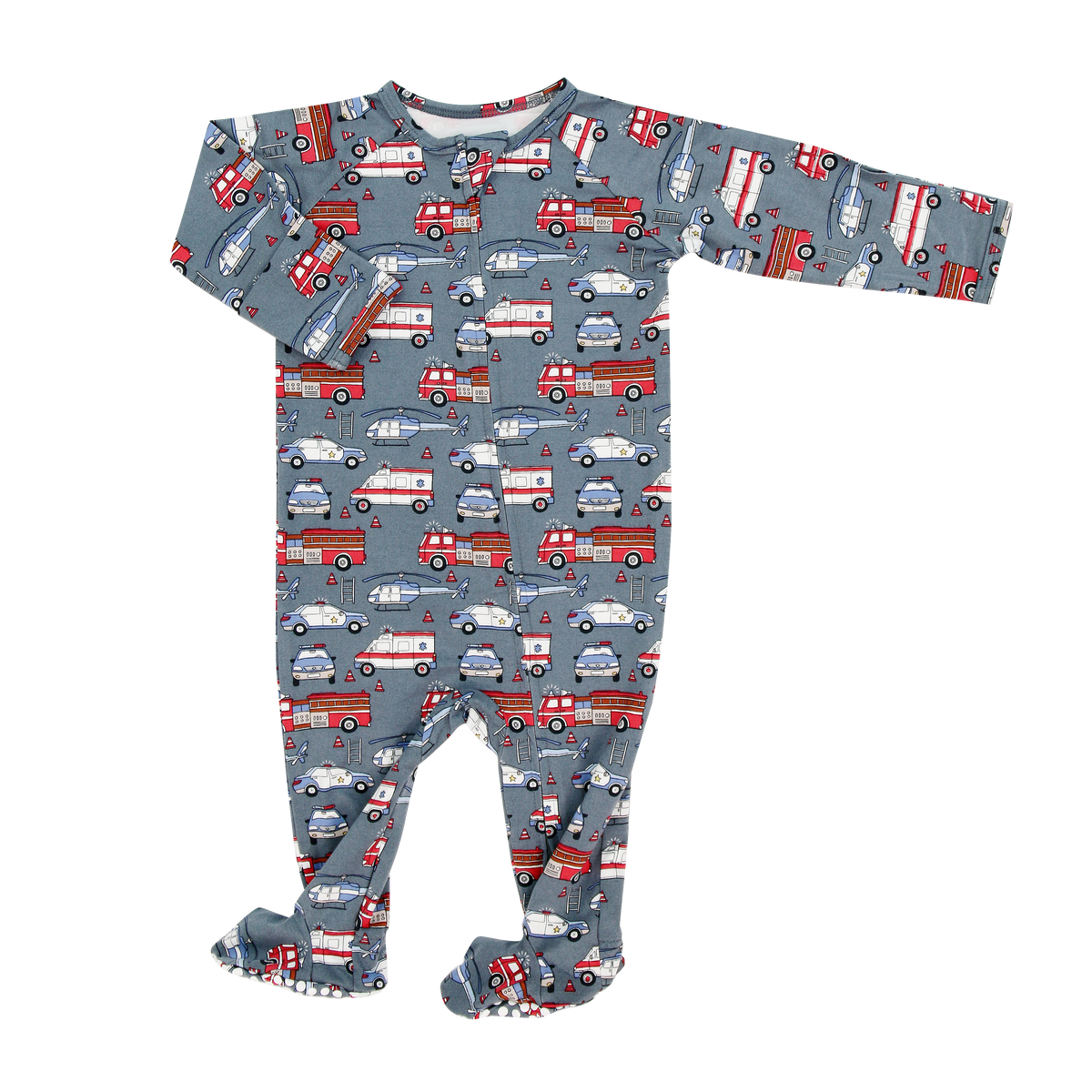 Ironman Zipper Footie